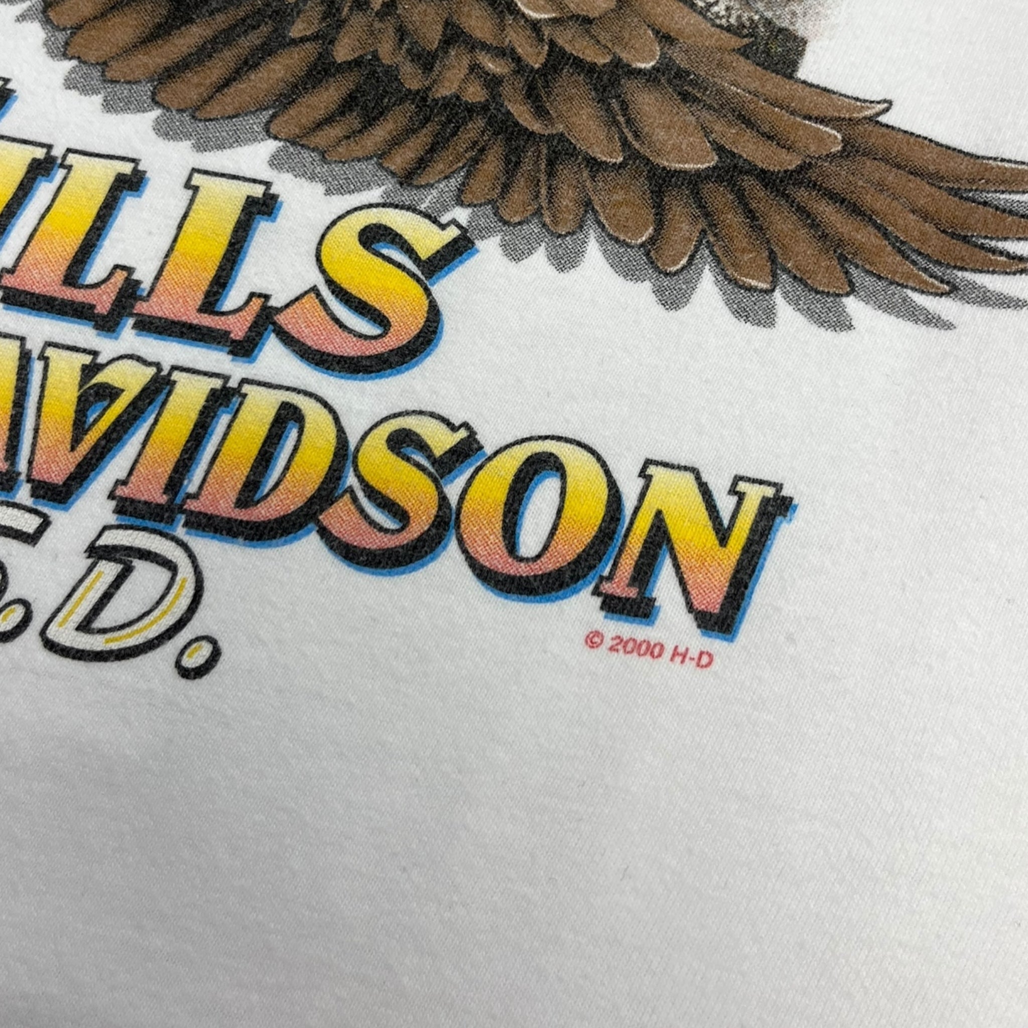 2002 Harley Davidson Black Hills USA Longsleeve T-Shirt