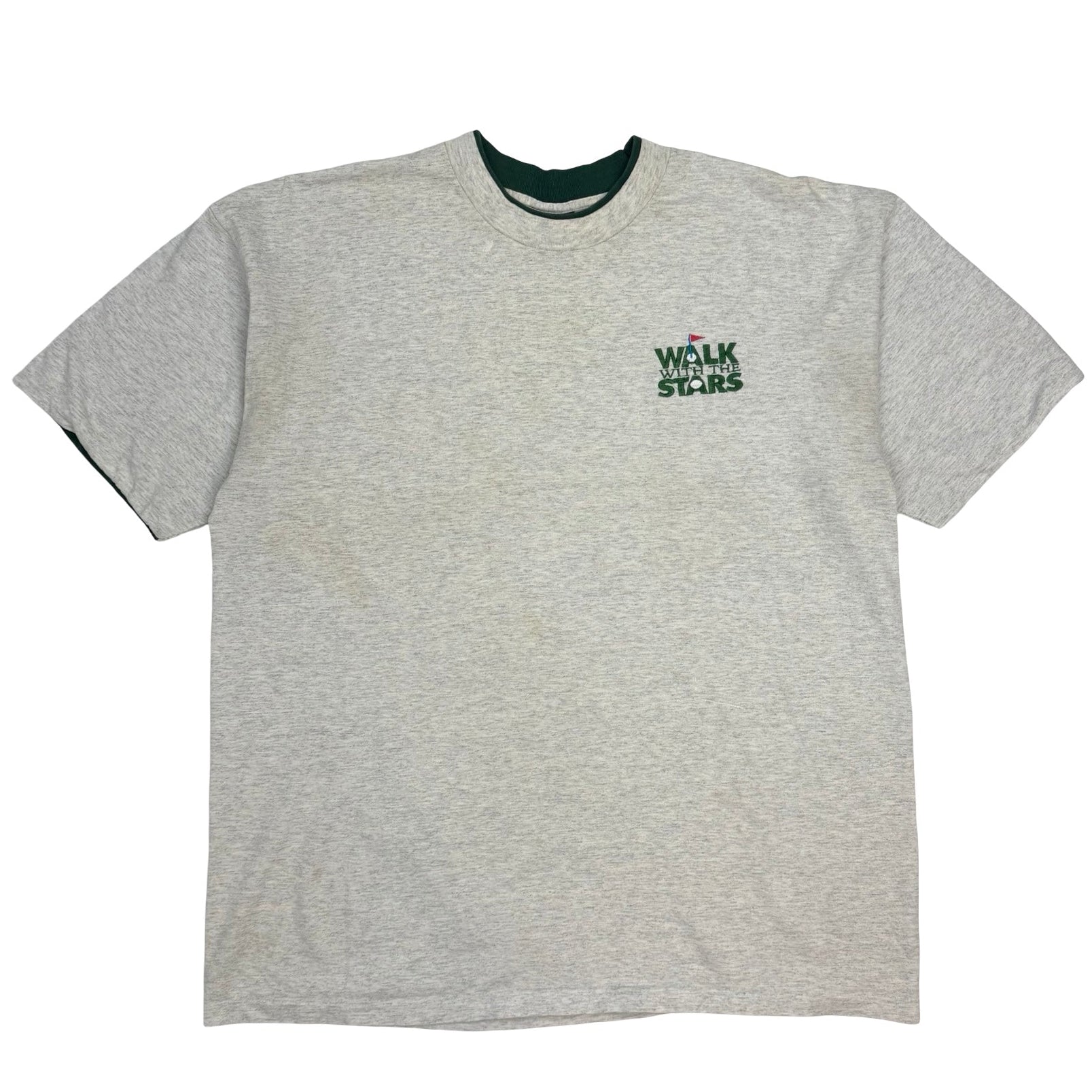 Vintage Walk With The Stars WMAQ-TV Tee Grey