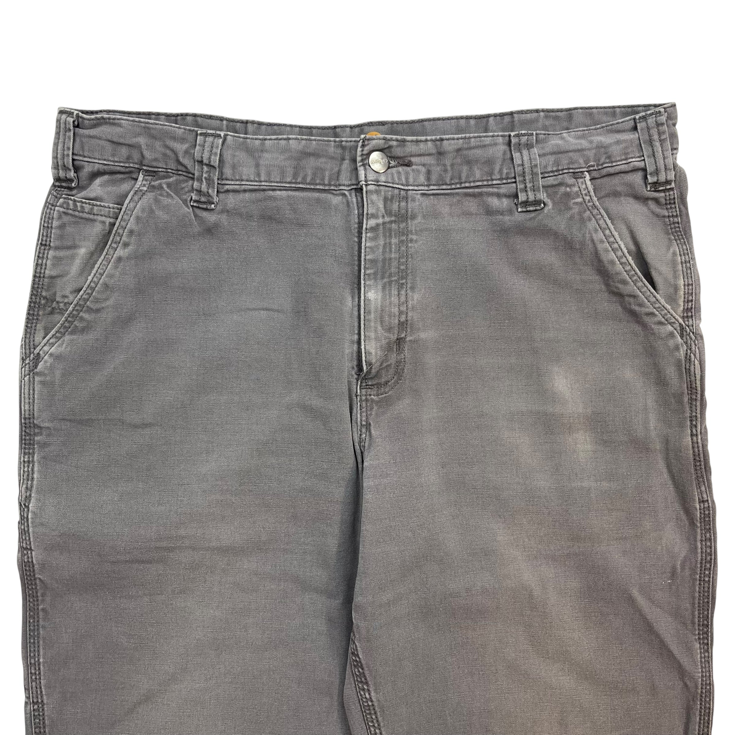 Vintage Carhartt Dungaree Pants Light Grey