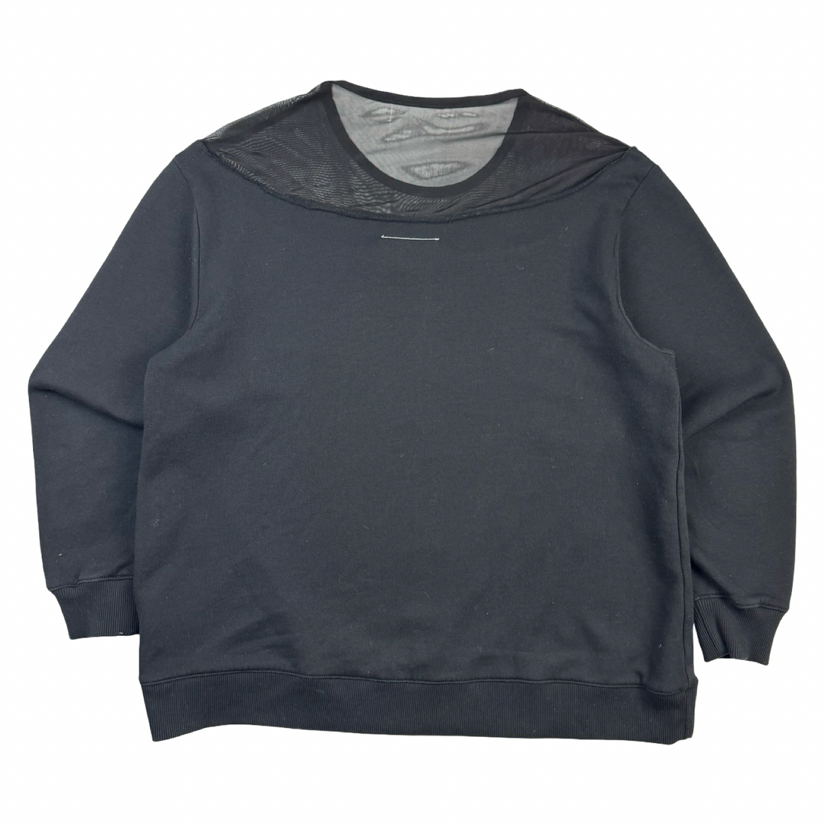 MM6 Maison Margiela Mesh Paneled Sweatshirt