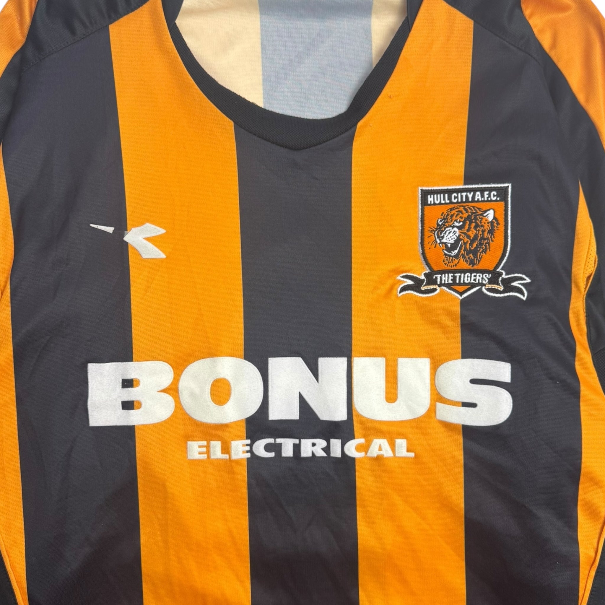 2006 Diadora Hull City Tigers AFC Soccer Goalie Jersey