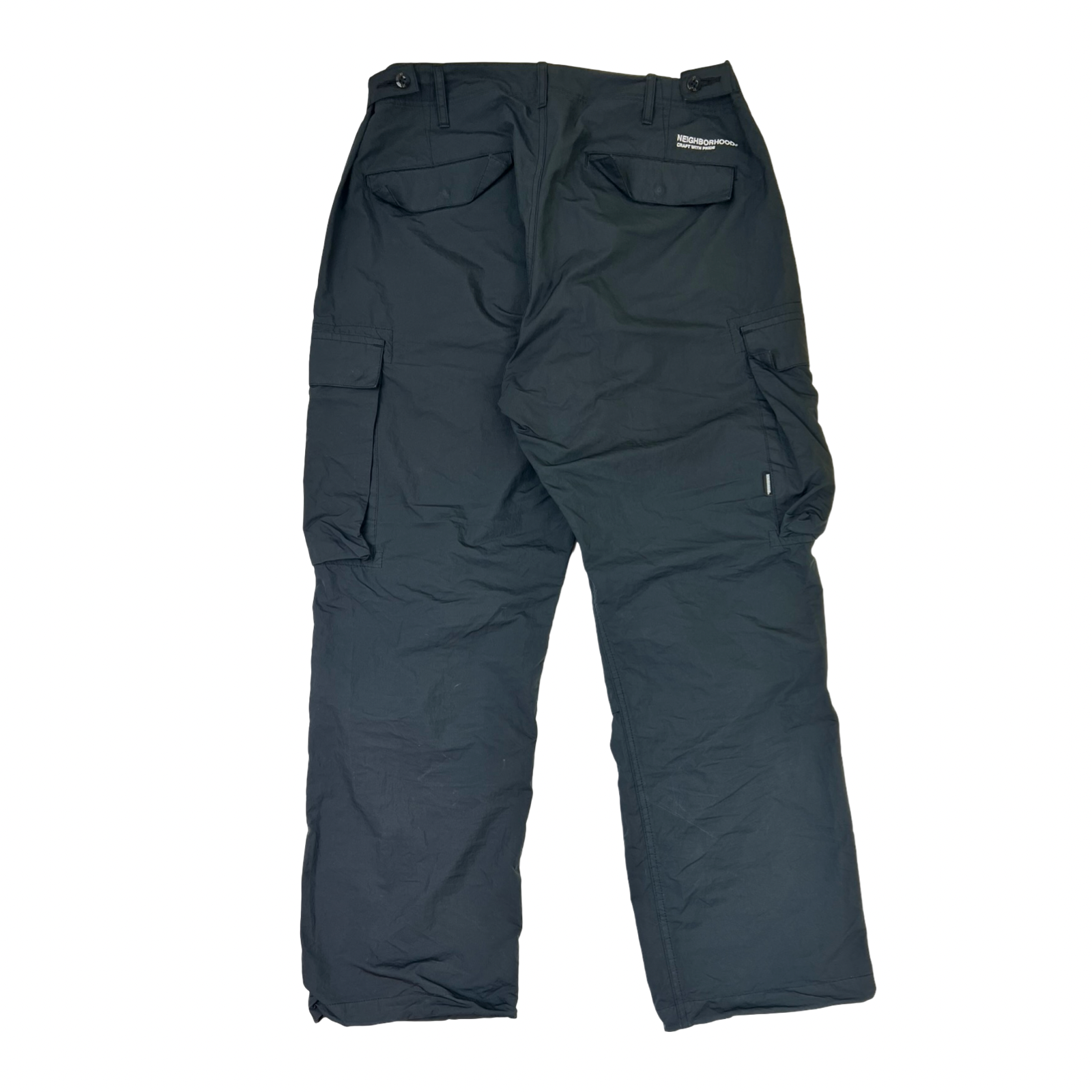 Neighborhood Black Wide Cargo Pants
