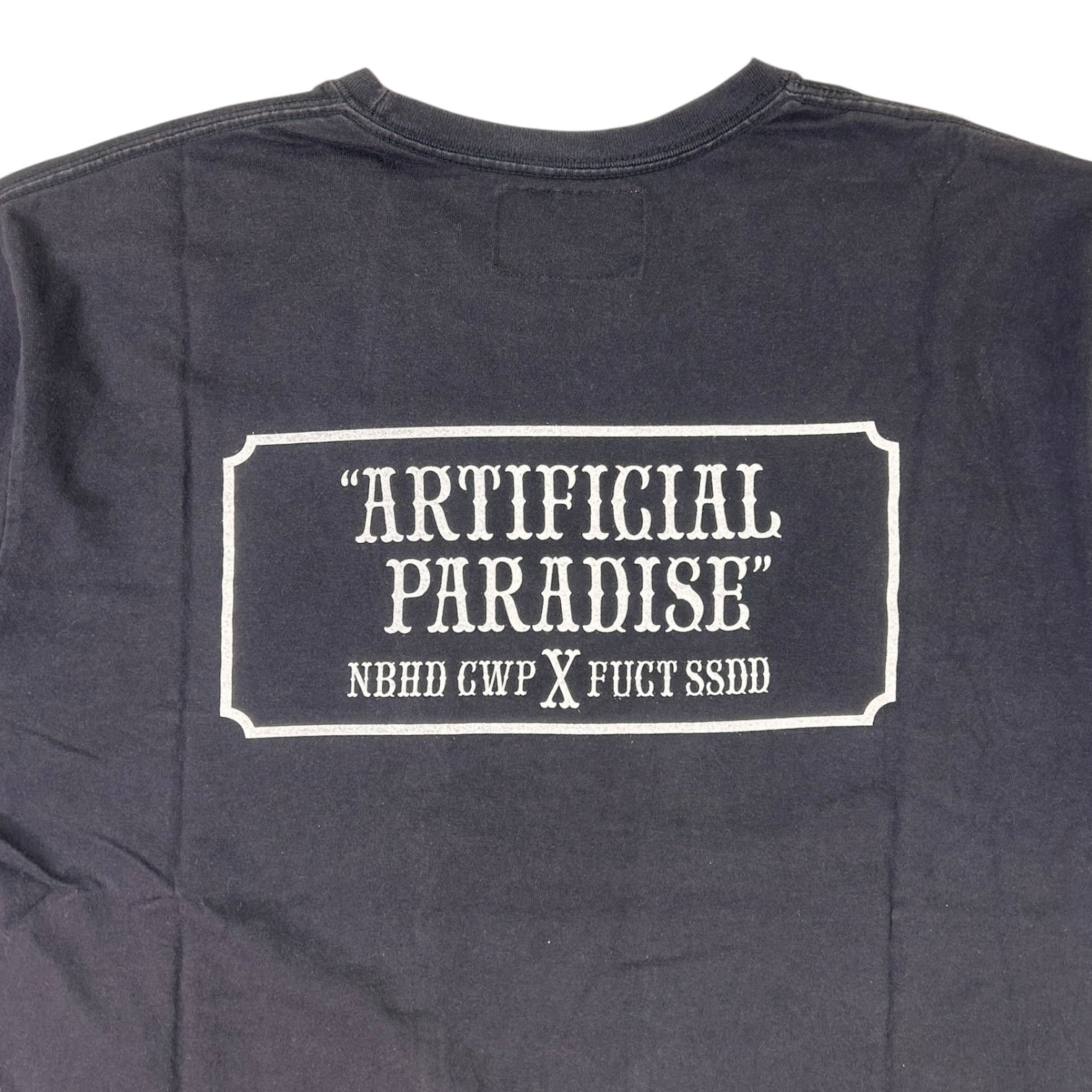 Neighborhood X Fuct T-Shirt Black