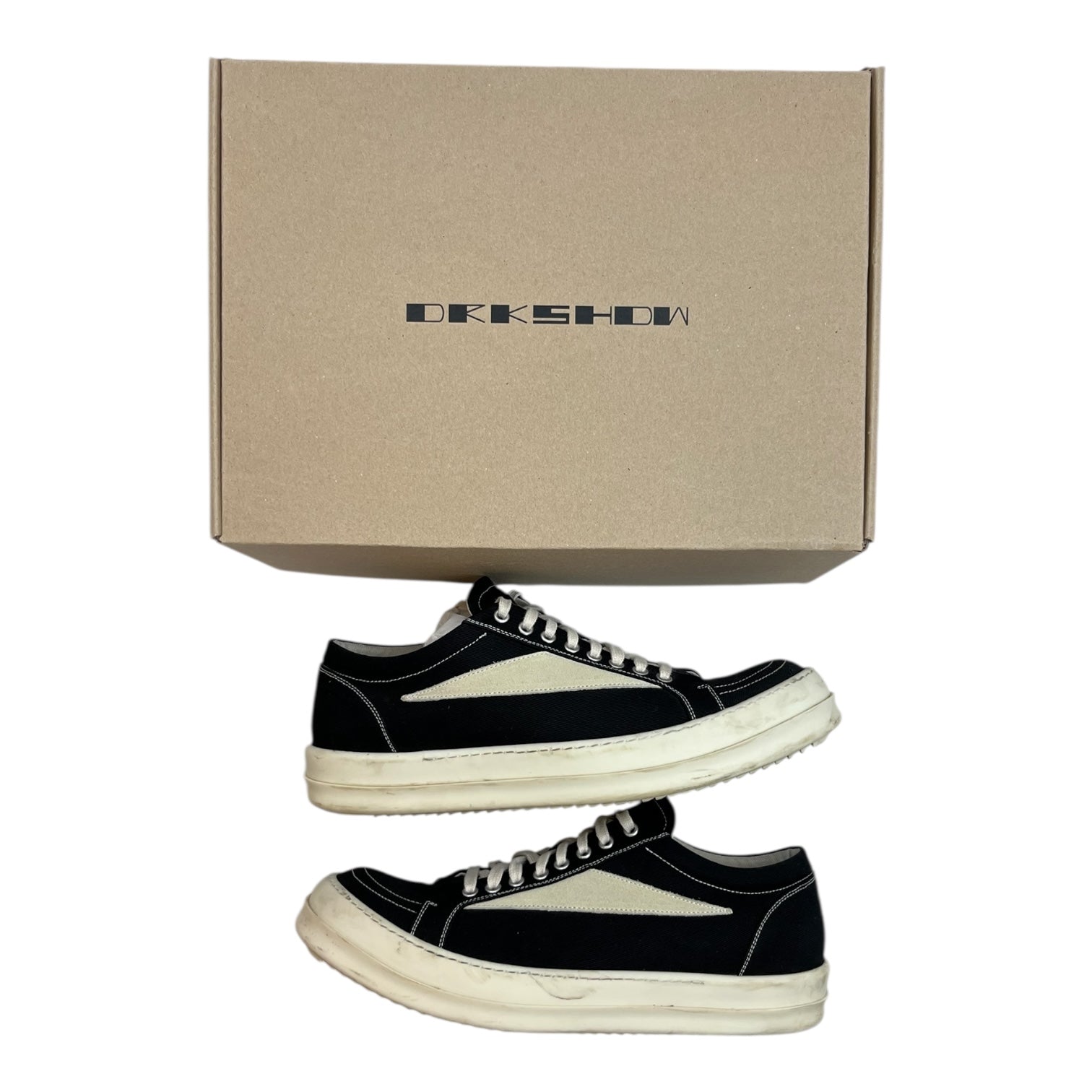 Rick Owens DRKSHDW Vintage Sneaks Black/Milk