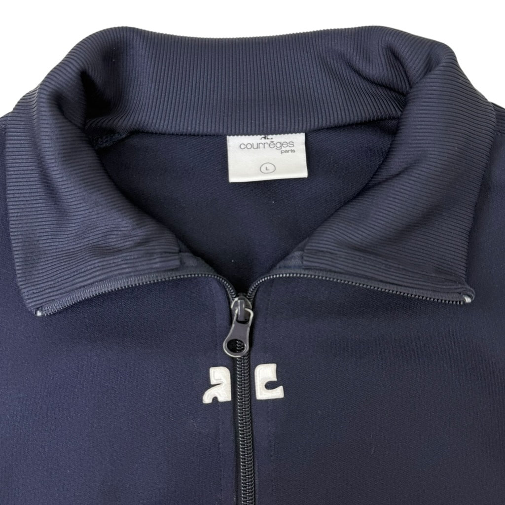 Courreges Interlock Tracksuit Set Navy