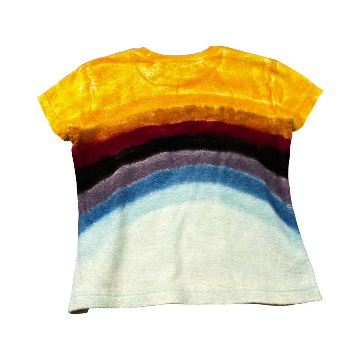 Acne Studios Rainbow Cotton-Terry T-Shirt