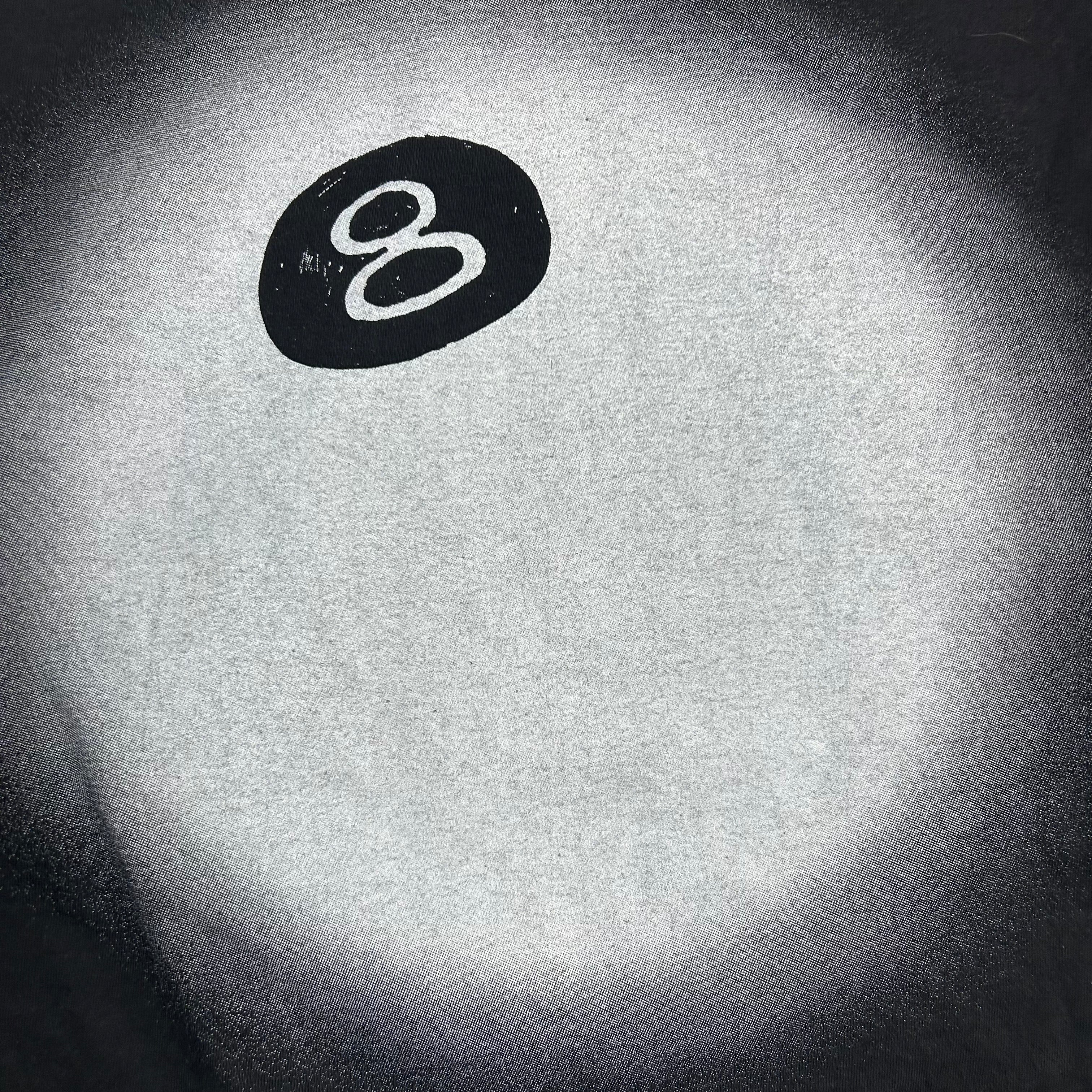 Stussy 8 Ball Logo L/S Black