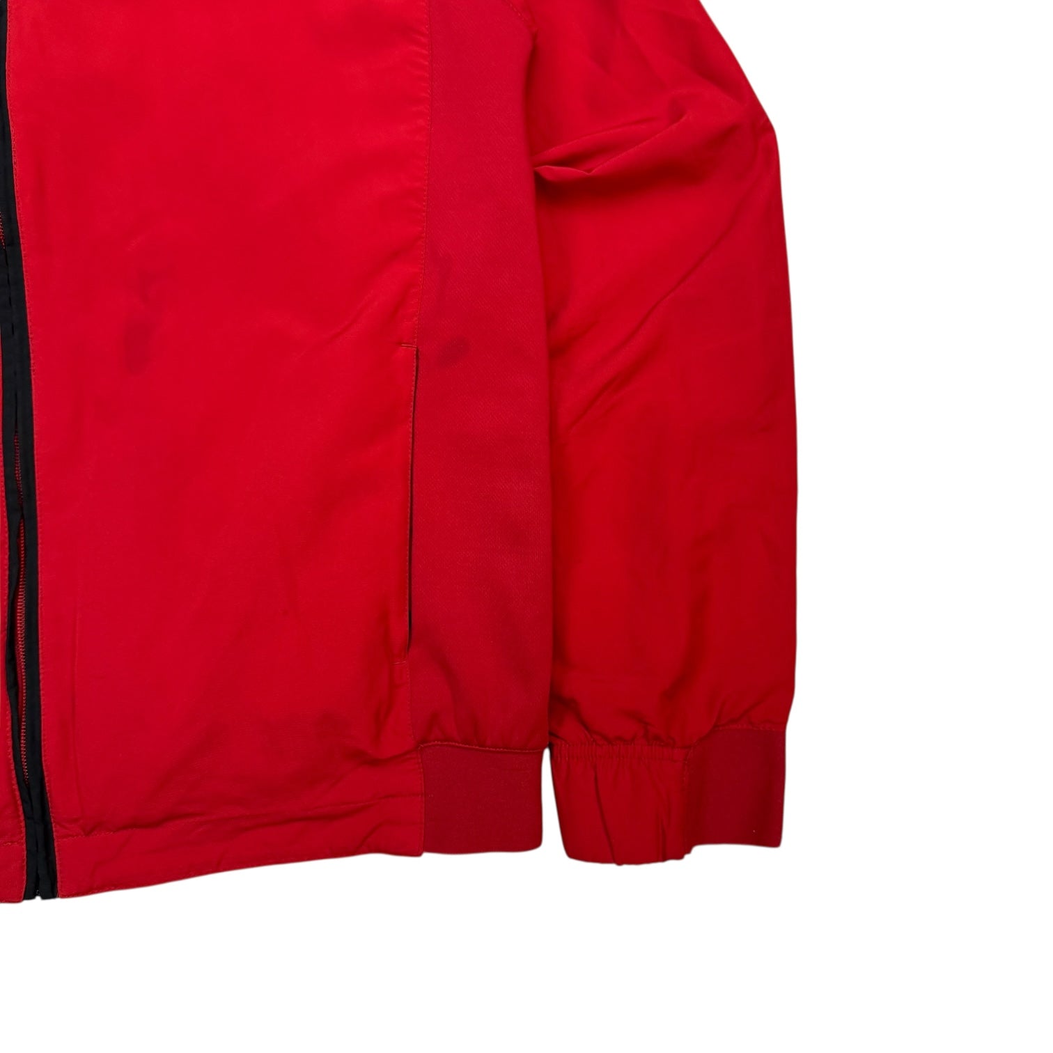 Vintage Nike Manchester United Warm Up Jacket Red