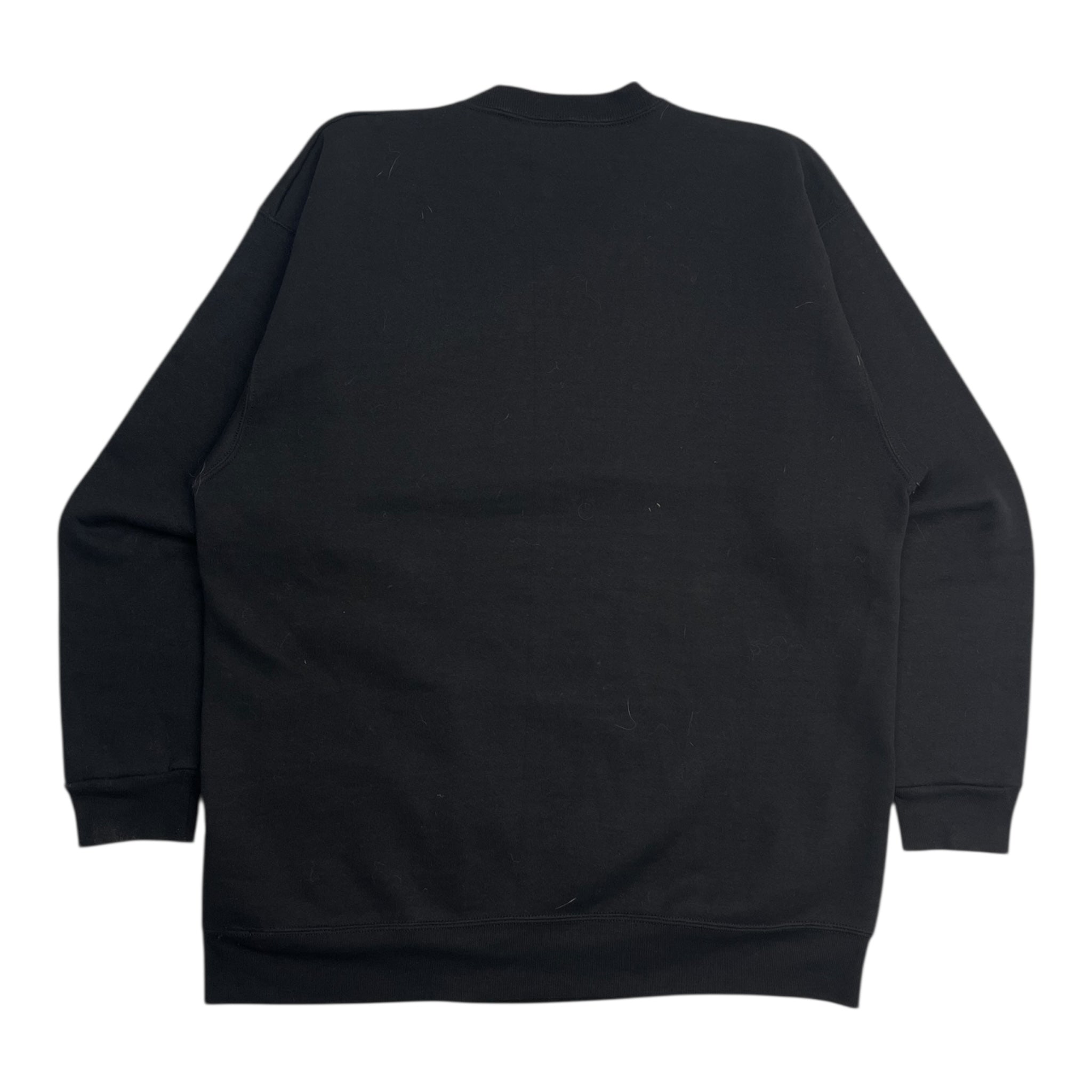 Vintage Poodle Crewneck Sweatshirt Black