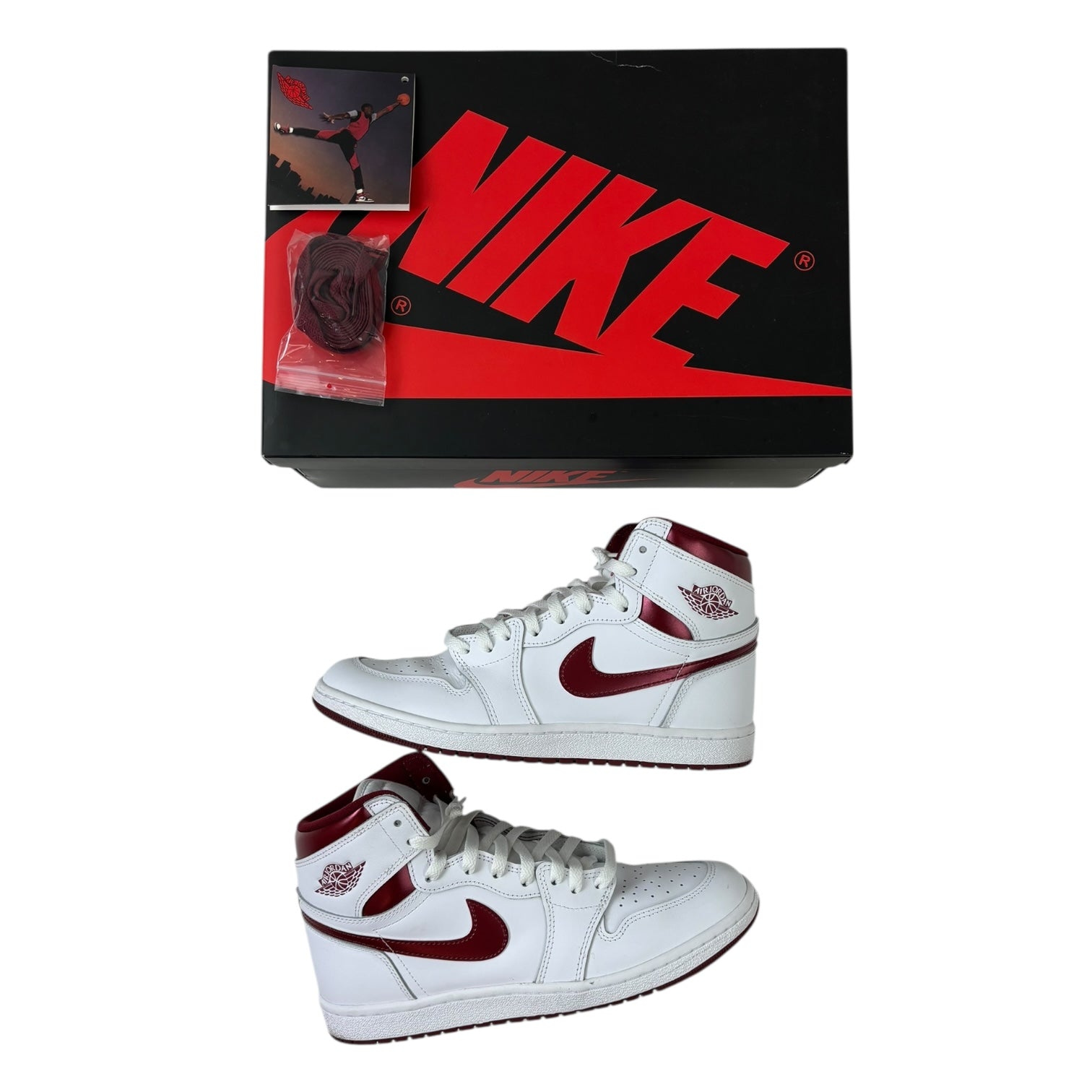 Jordan 1 Retro High ‘85 OG Metallic Burgundy (Used)