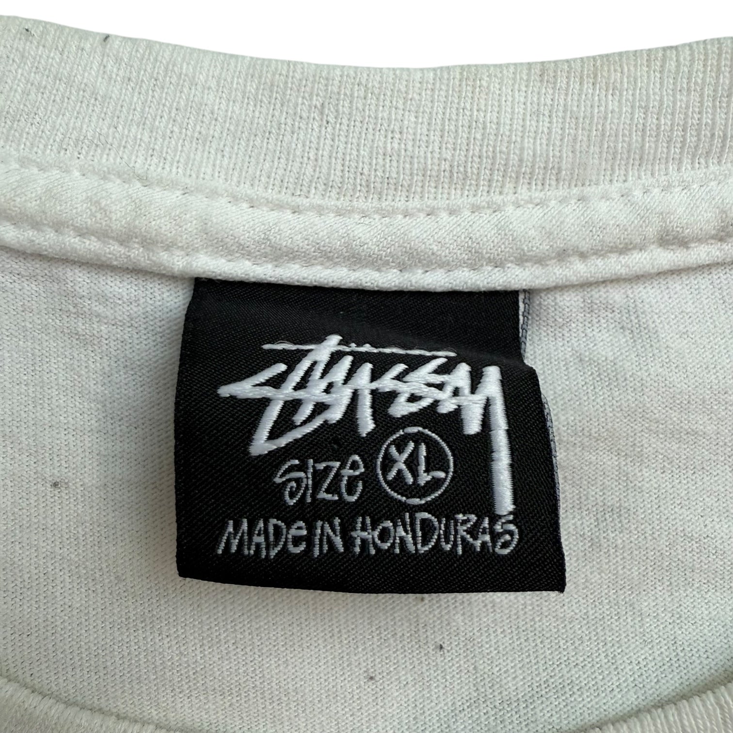 Stussy Stock Basic Tee White