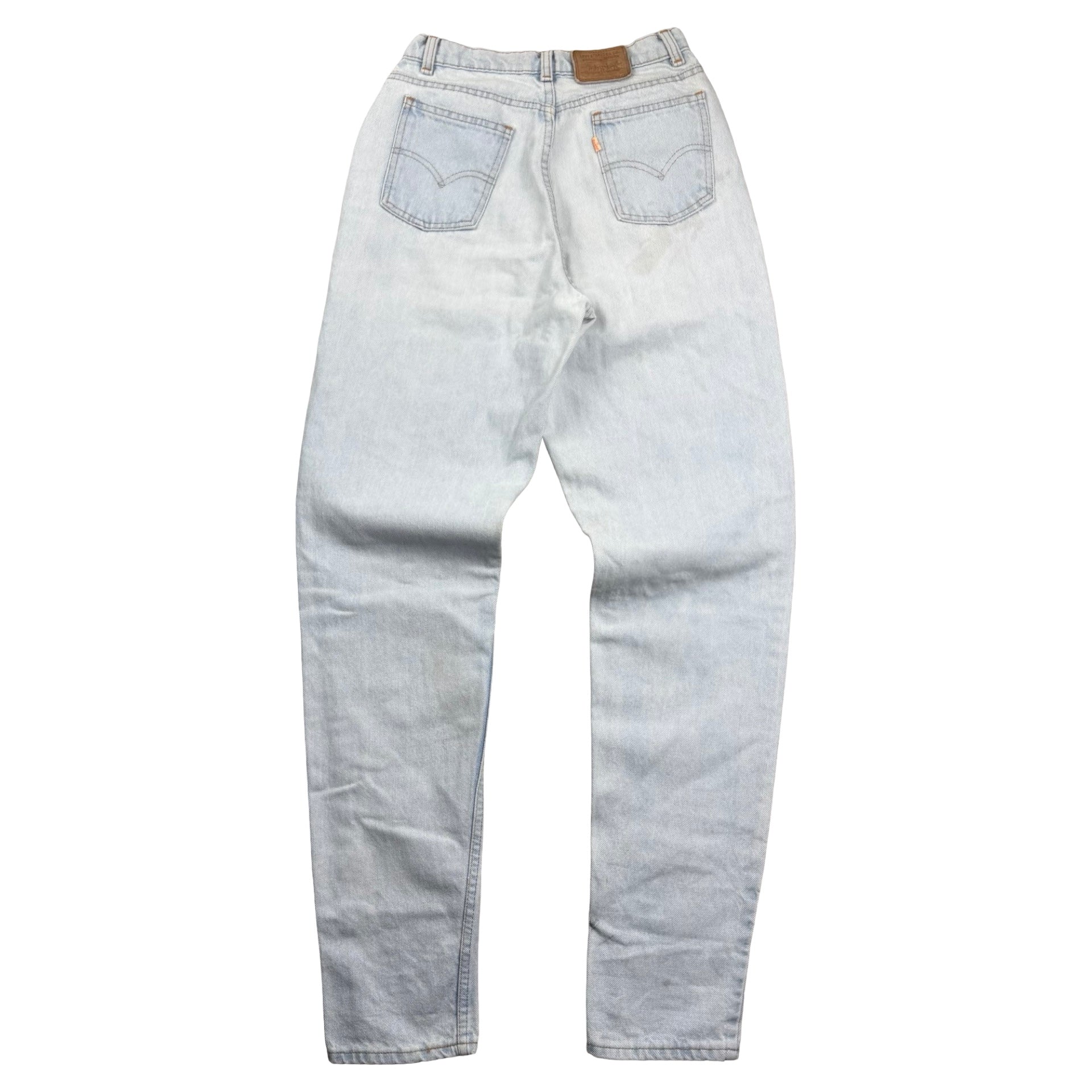 Vintage Levi’s 525 Light Wash Orange Tag Jeans Blue