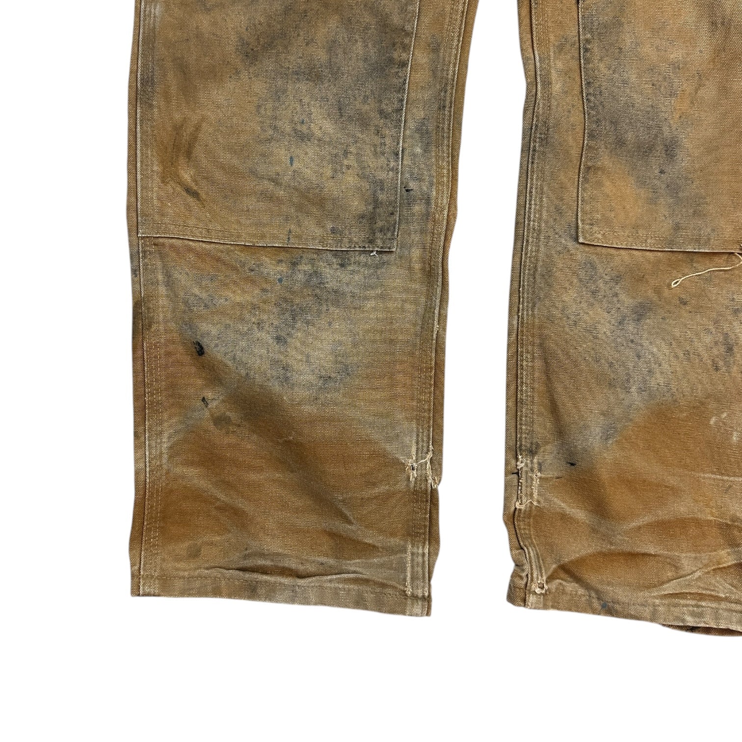 Vintage Carhartt Double Knee Cargo Pants Tan