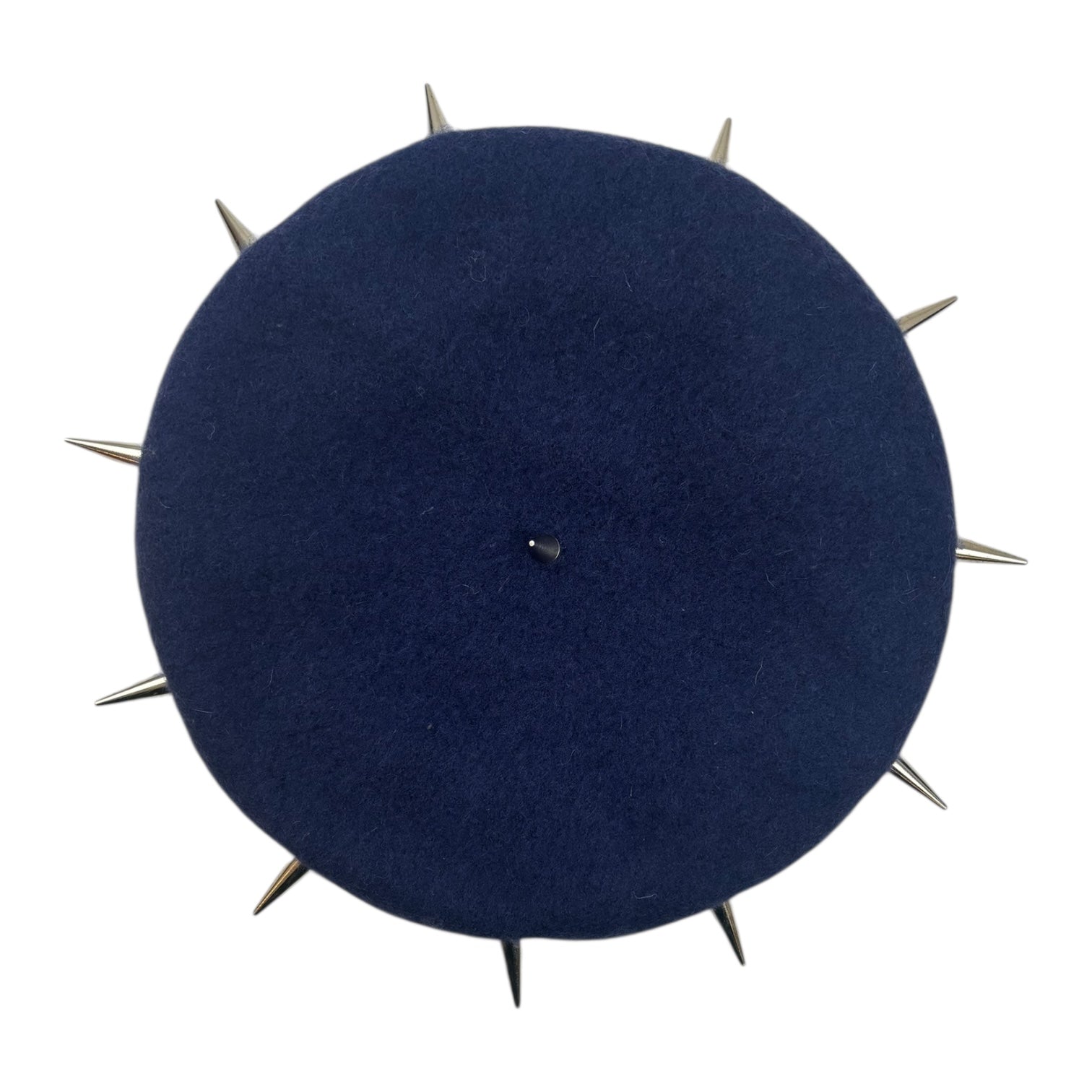Charles Jeffrey Loverboy Studded Beret Blue