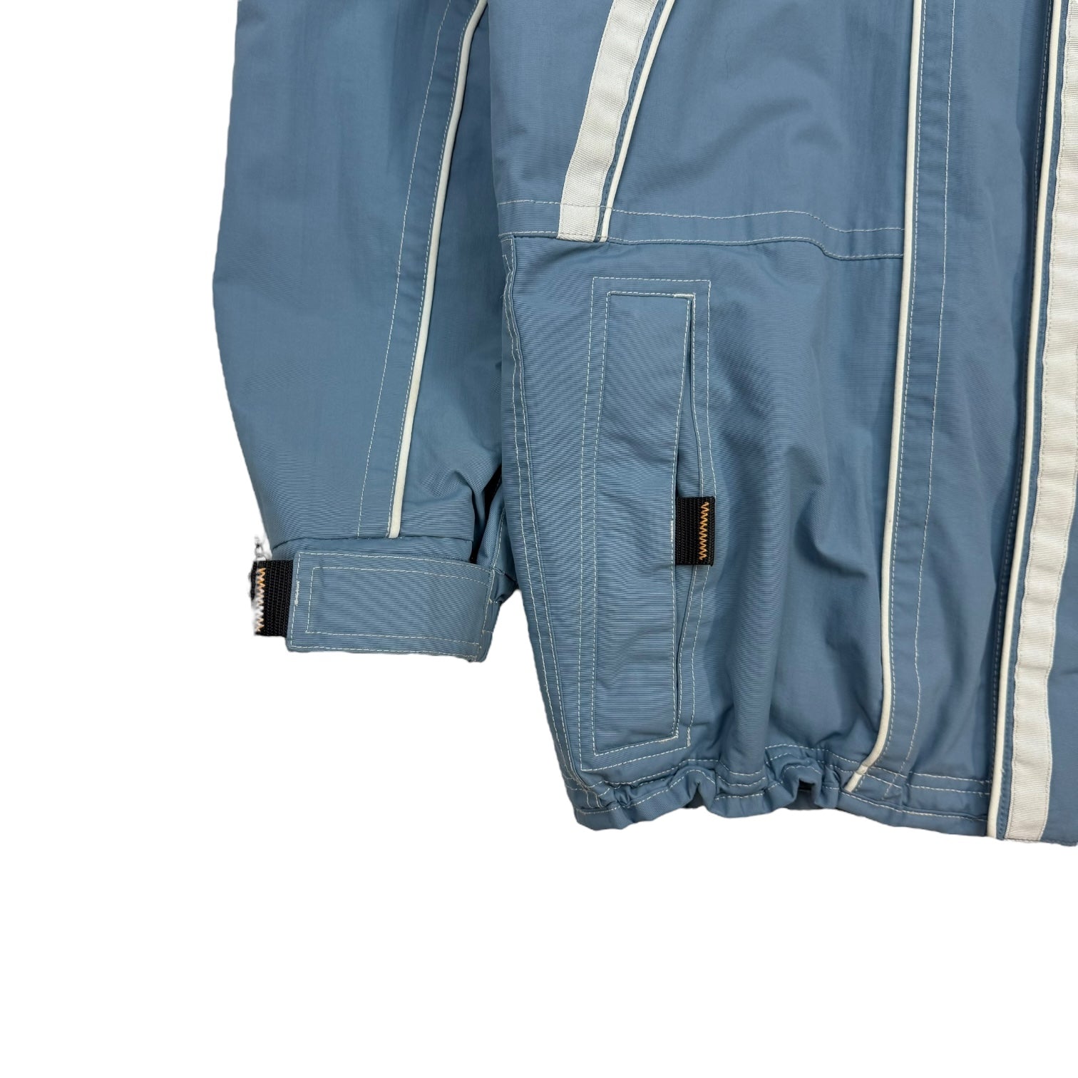 Vintage Oakley Software Windbreaker Jacket Light Blue