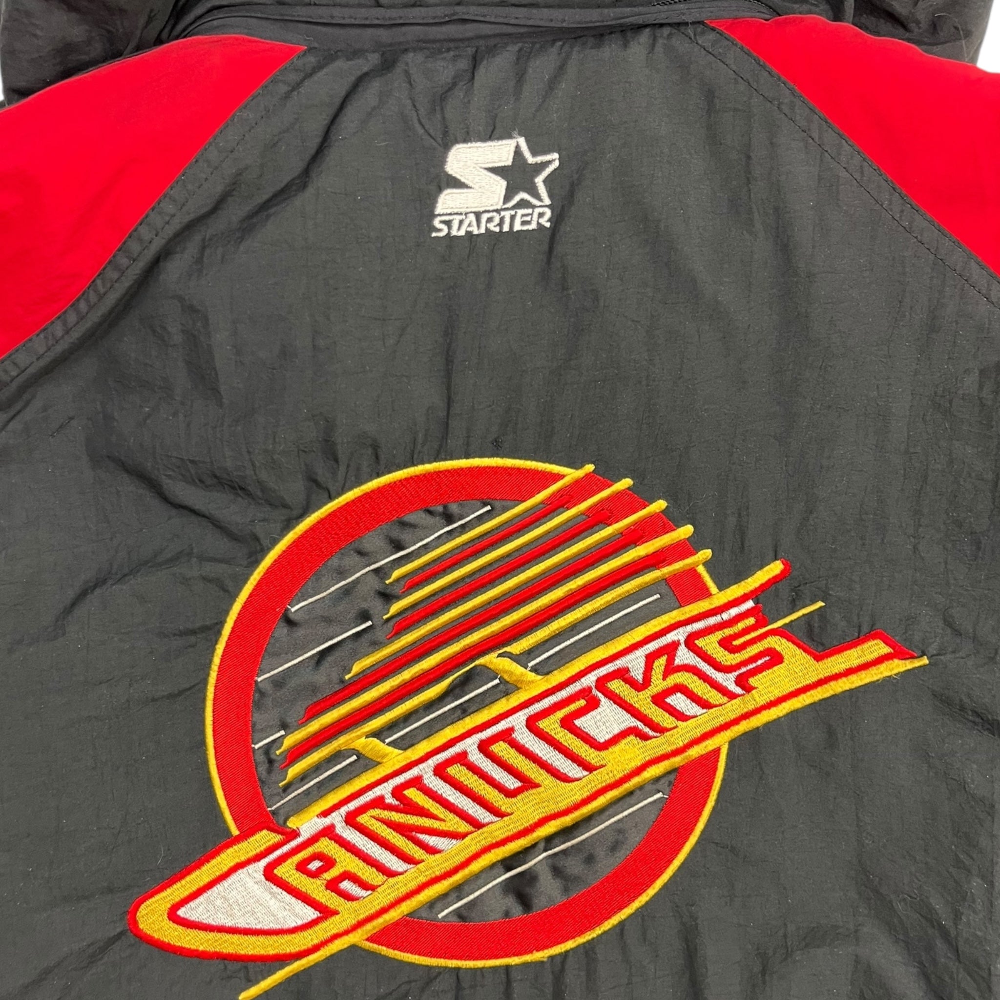 Vintage Vancouver Canucks Flying Skate Starter Jacket