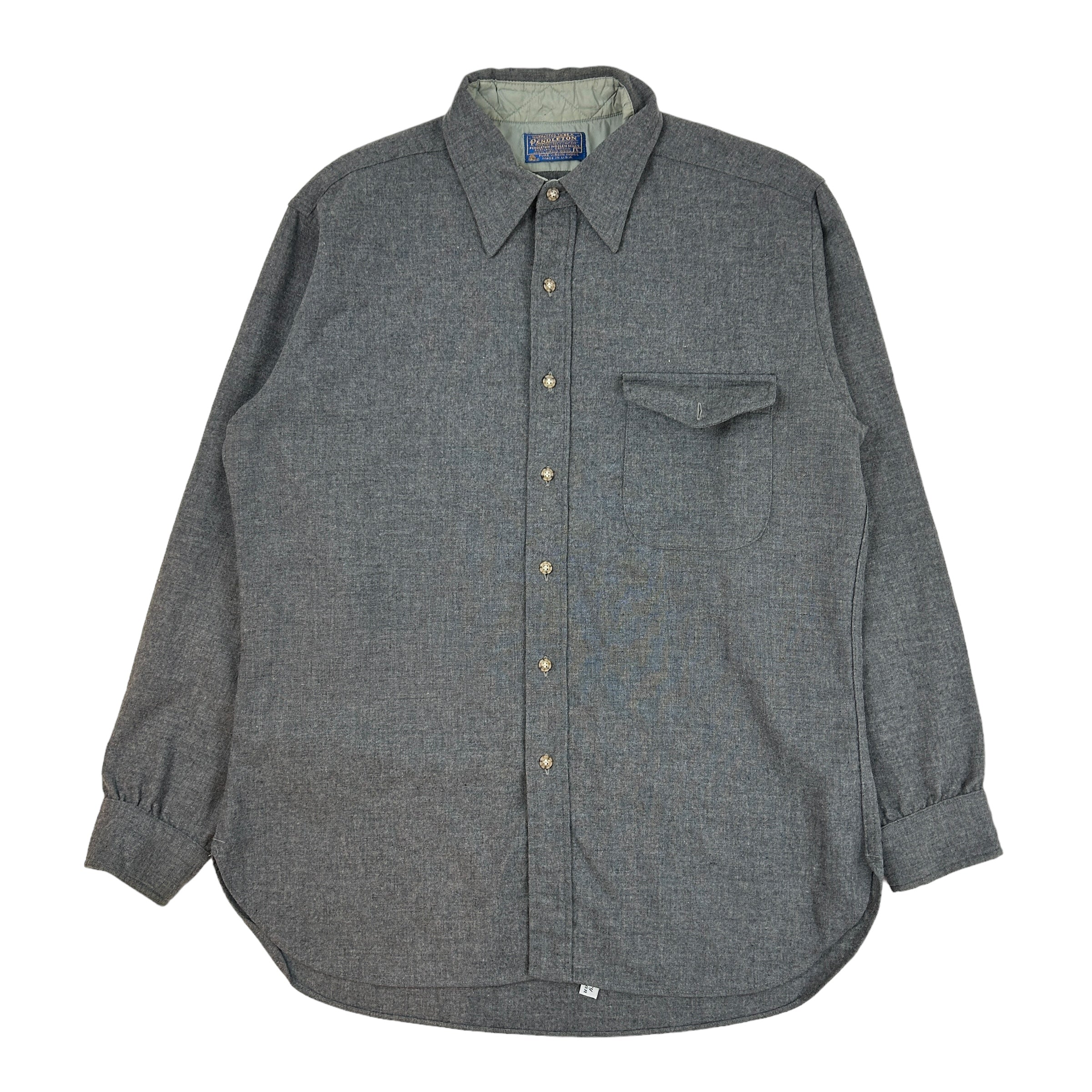 Vintage Pendleton Wool Button Up Grey
