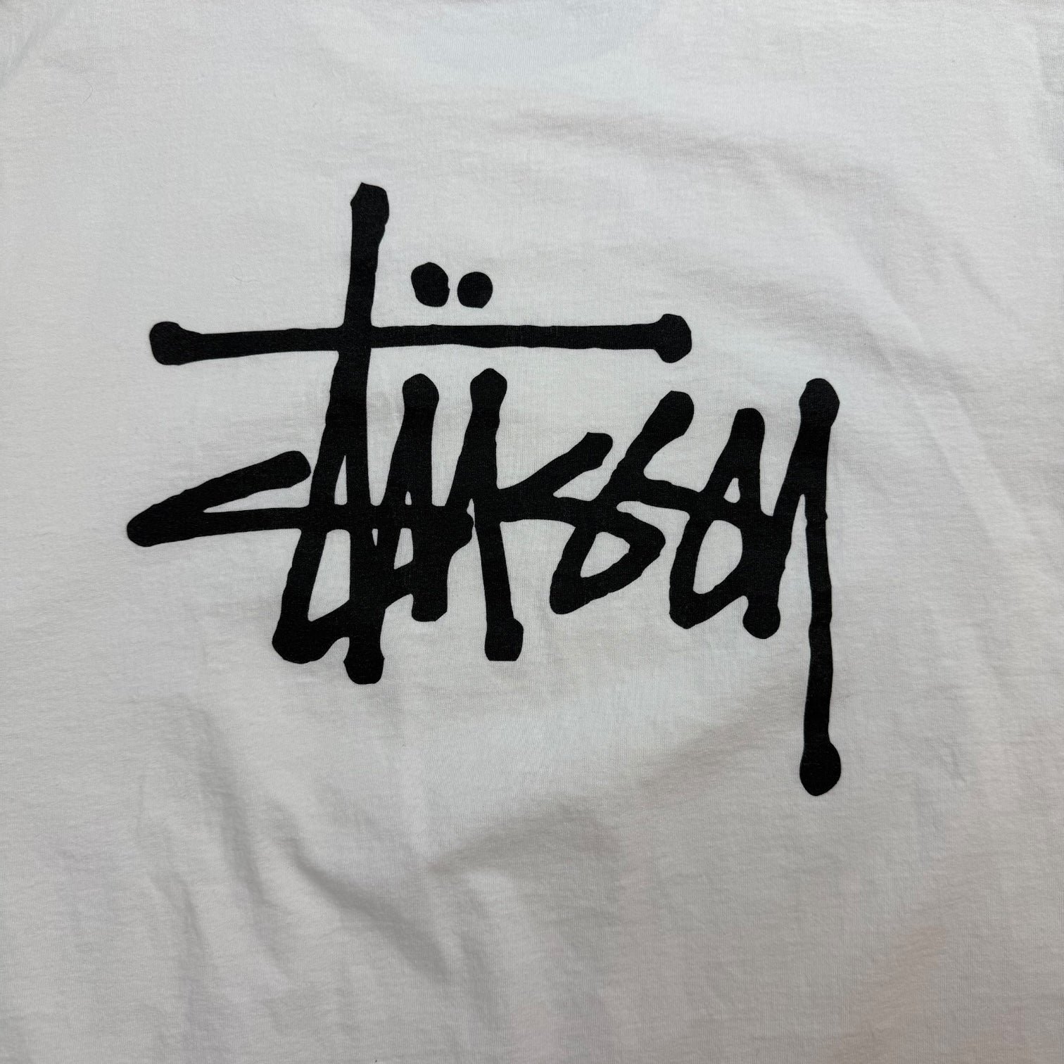 Stussy Stock Basic Tee White