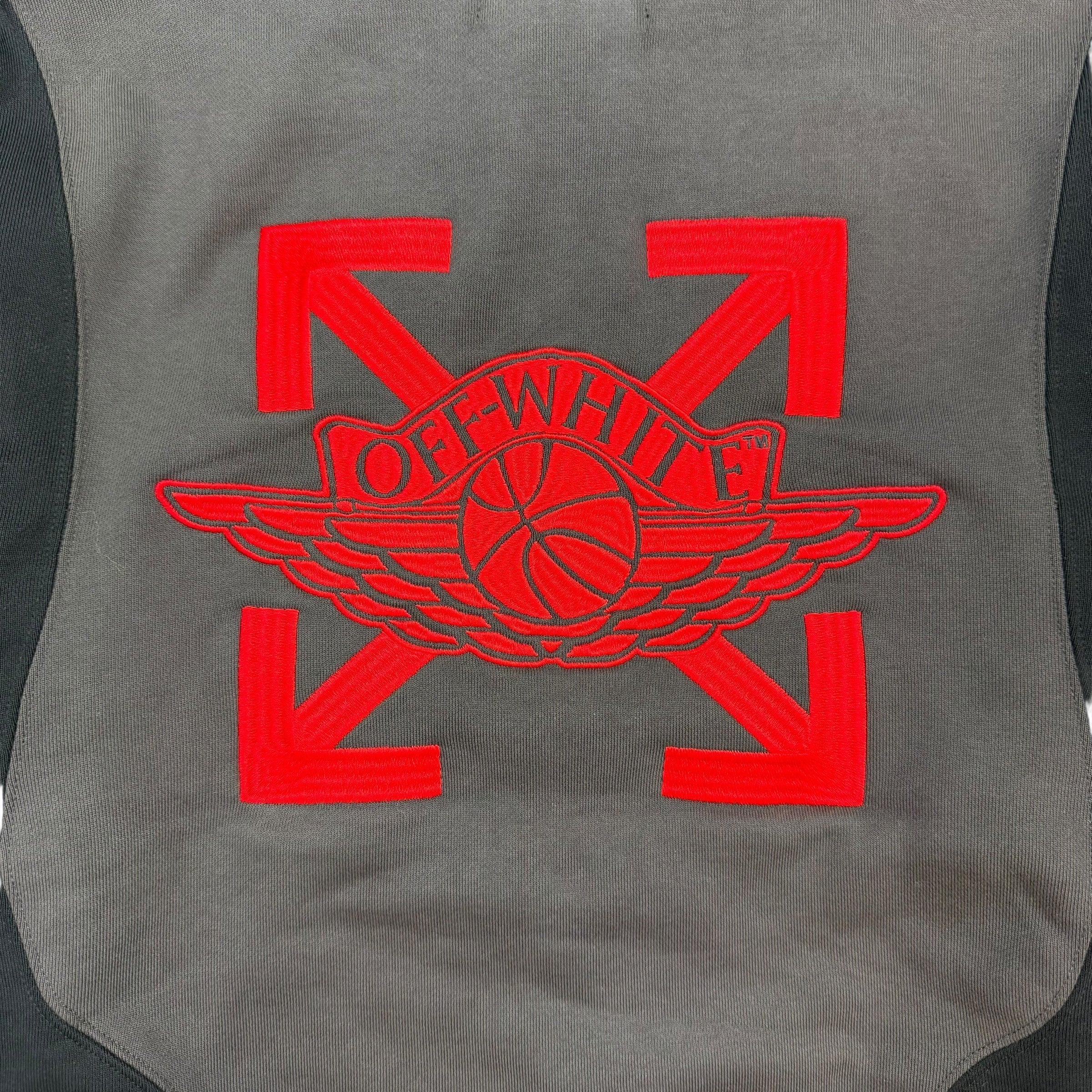 Off-White x Air Jordan Hoodie Black
