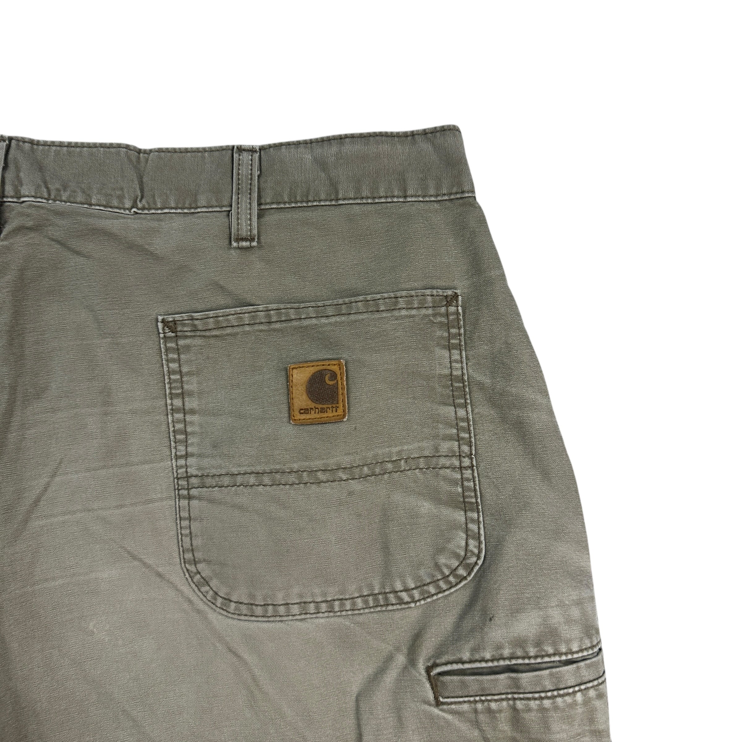 Vintage Carhartt Cargo Shorts Taupe