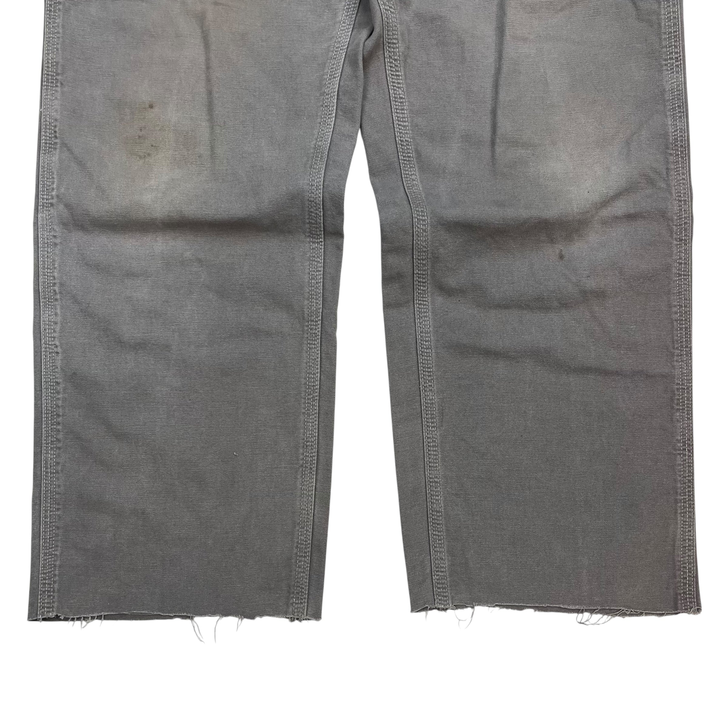 Vintage Carhartt Dungaree Pants Grey