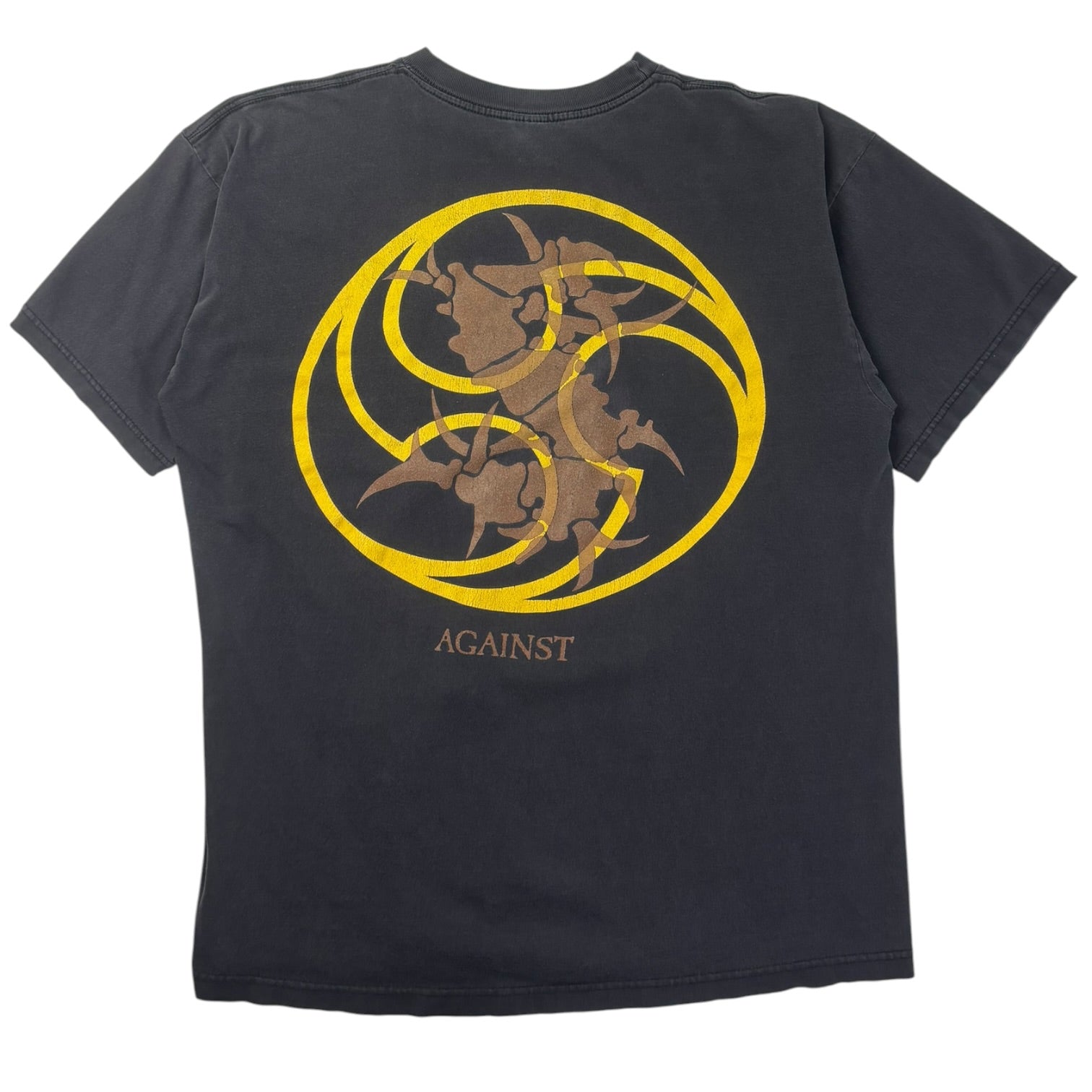 1998 Sepultura ‘Against’ Album Promo T-Shirt Washed Black
