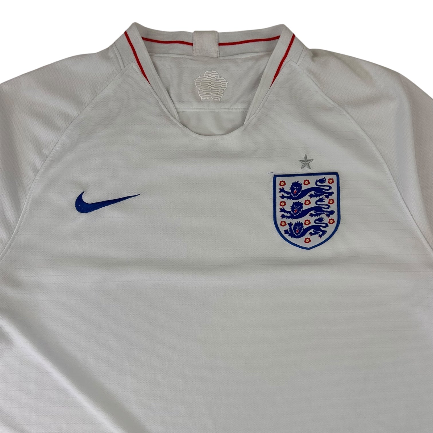 Nike 2018 England Home Soccer Jersey White