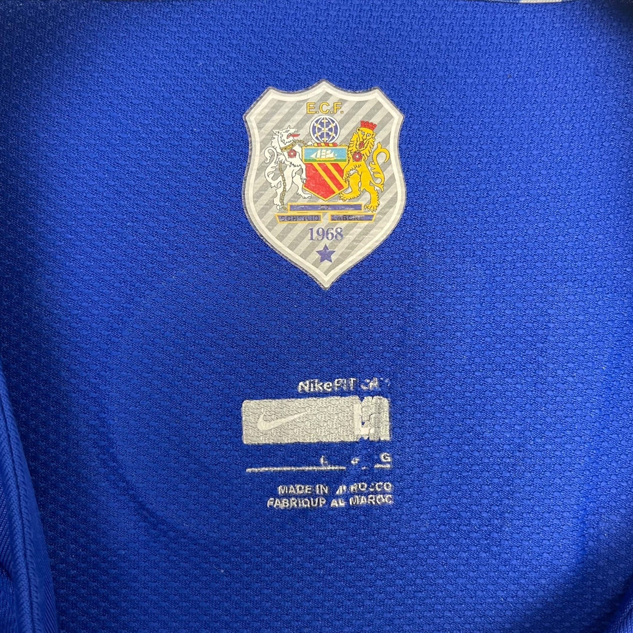 2008-09 Manchester United Scholes Longsleeve Third Jersey Blue