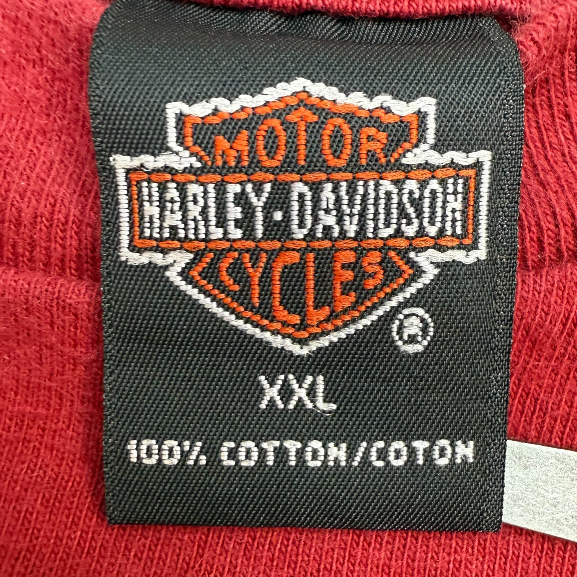 1995 Harley Davidson Of Littleton Tee Red