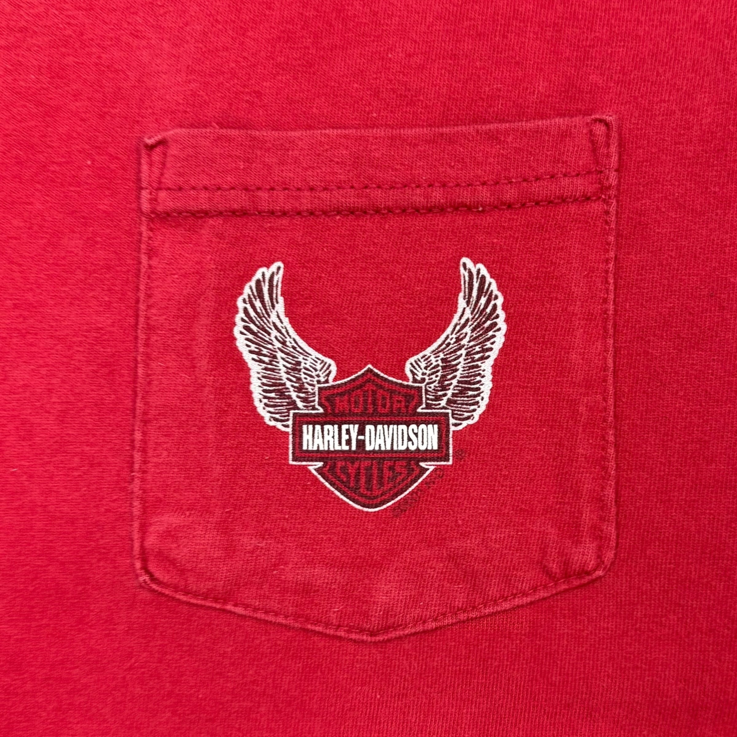 1995 Harley Davidson Of Littleton Tee Red