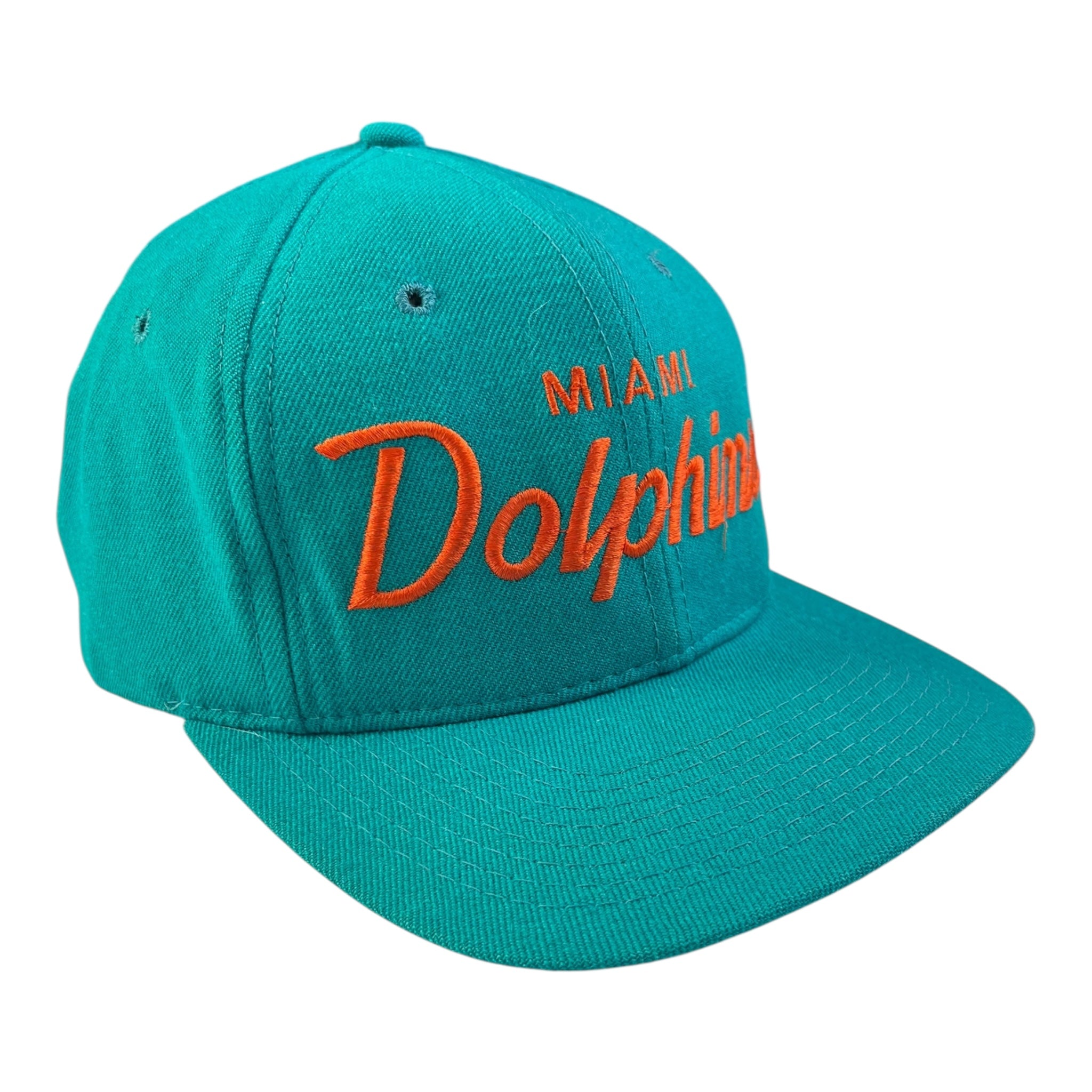 Vintage Miami Dolphins Wool Script Sports Specialties Hat