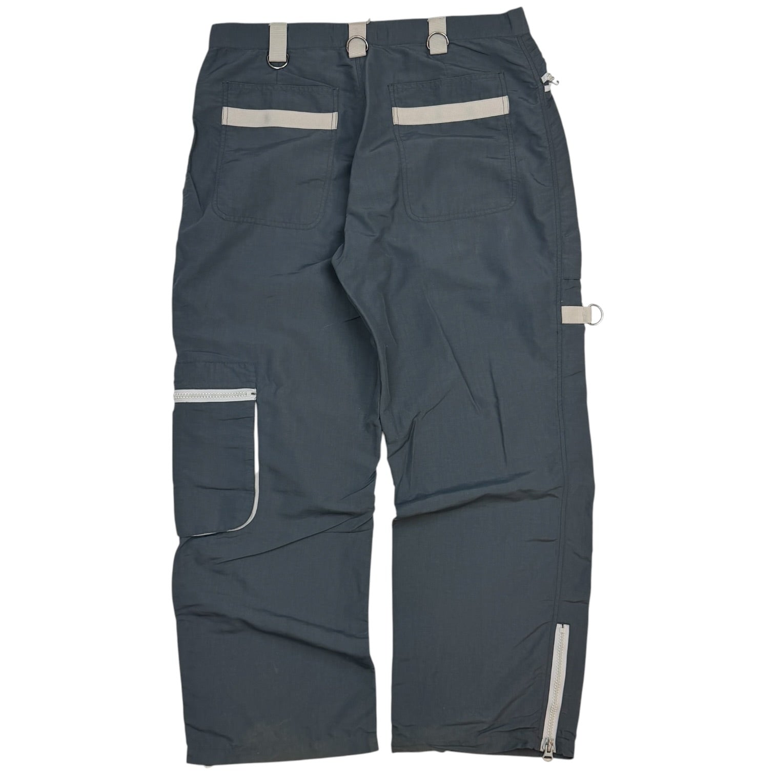 Vintage Guess Jeans Nylon Cargo Pants Grey