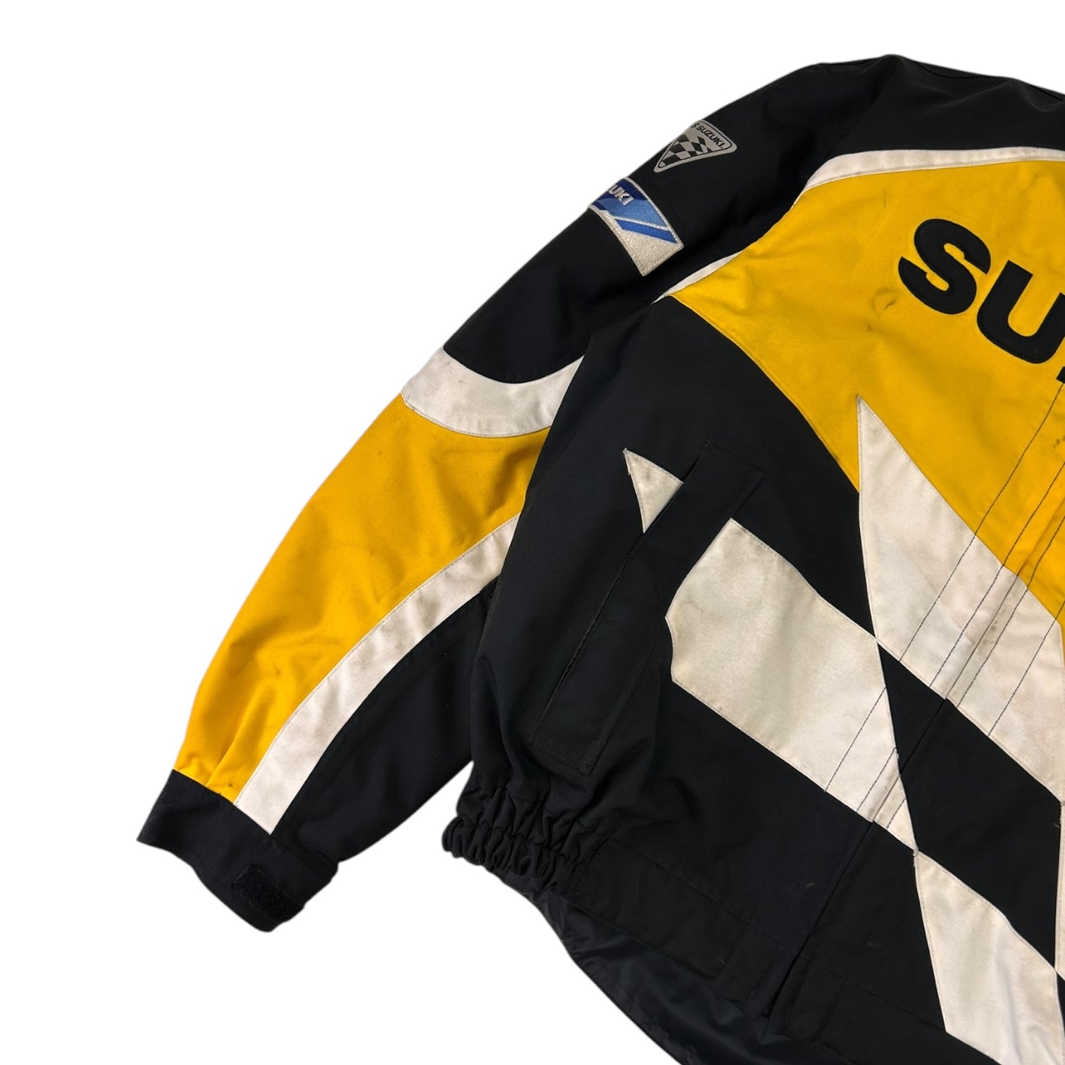 Vintage Suzuki Racing Jacket Yellow/Black