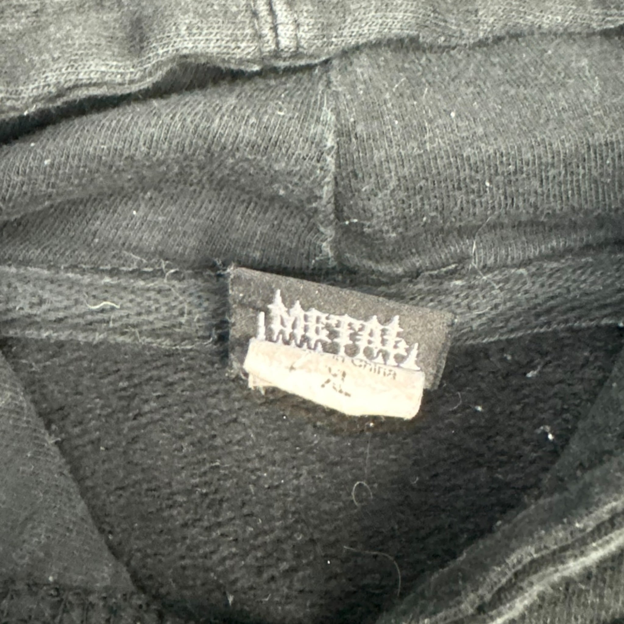 Y2K Metal Mulisha Hoodie Faded Black