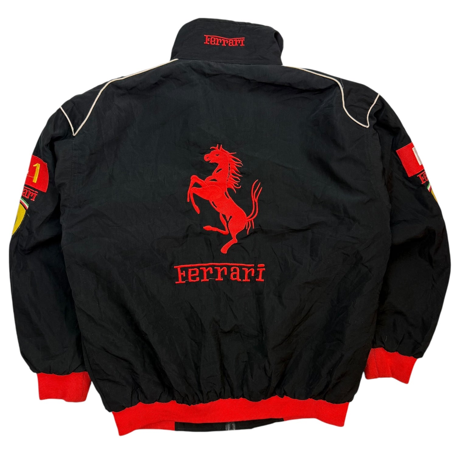 Vintage F-1 Ferrari Racing Jacket Black