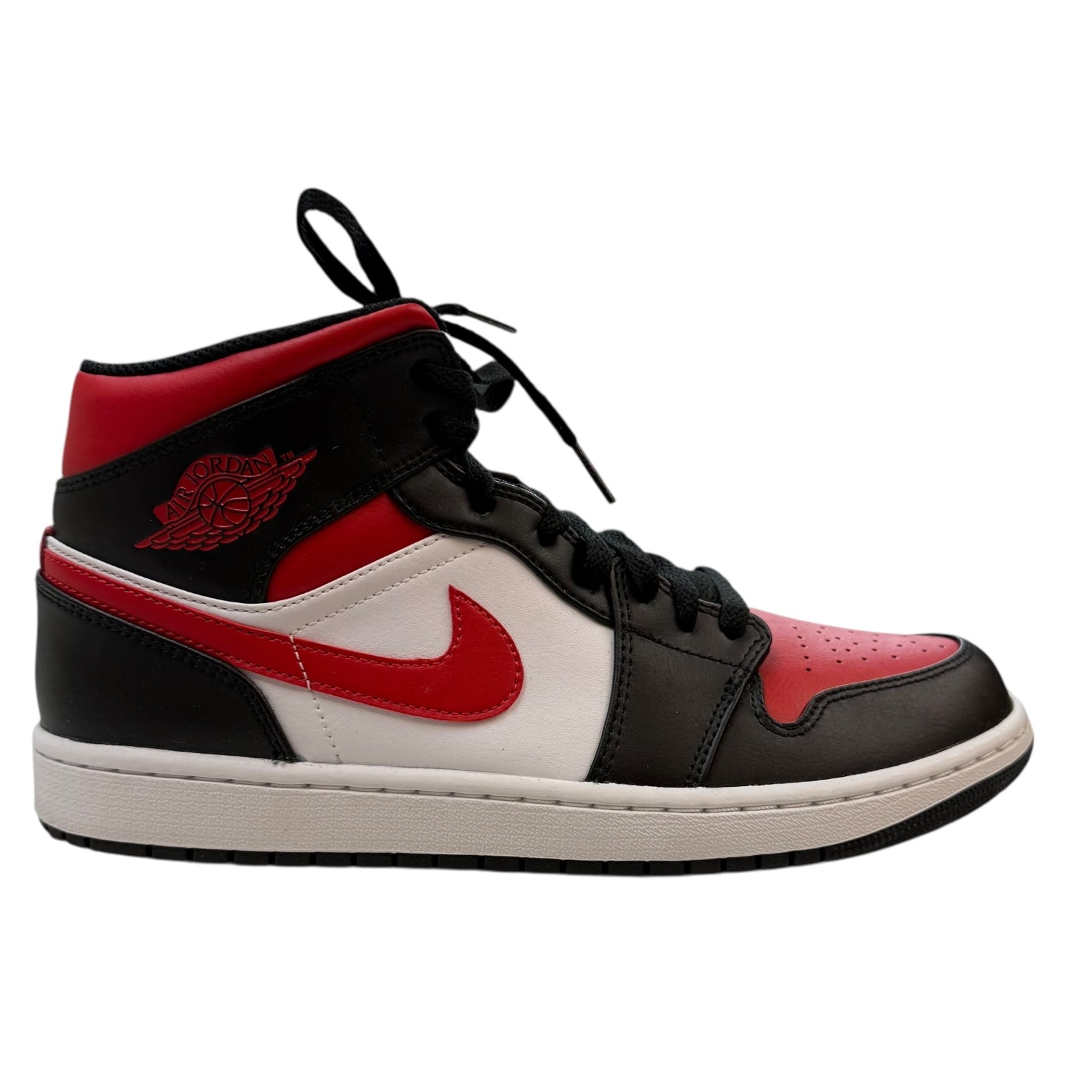 Jordan 1 Mid Bred Toe (Used)
