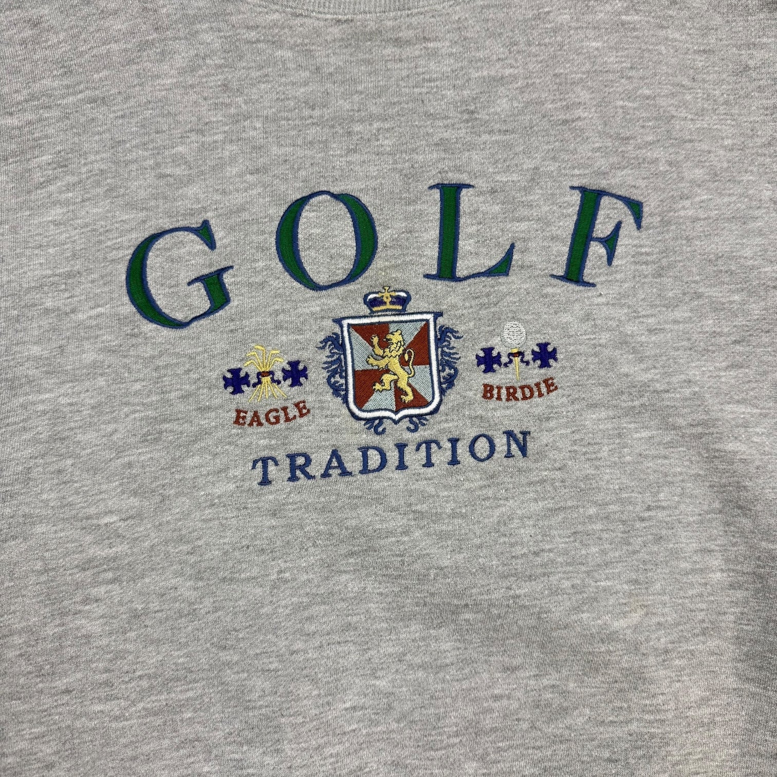 Vintage Golf Tradition Crewneck Grey