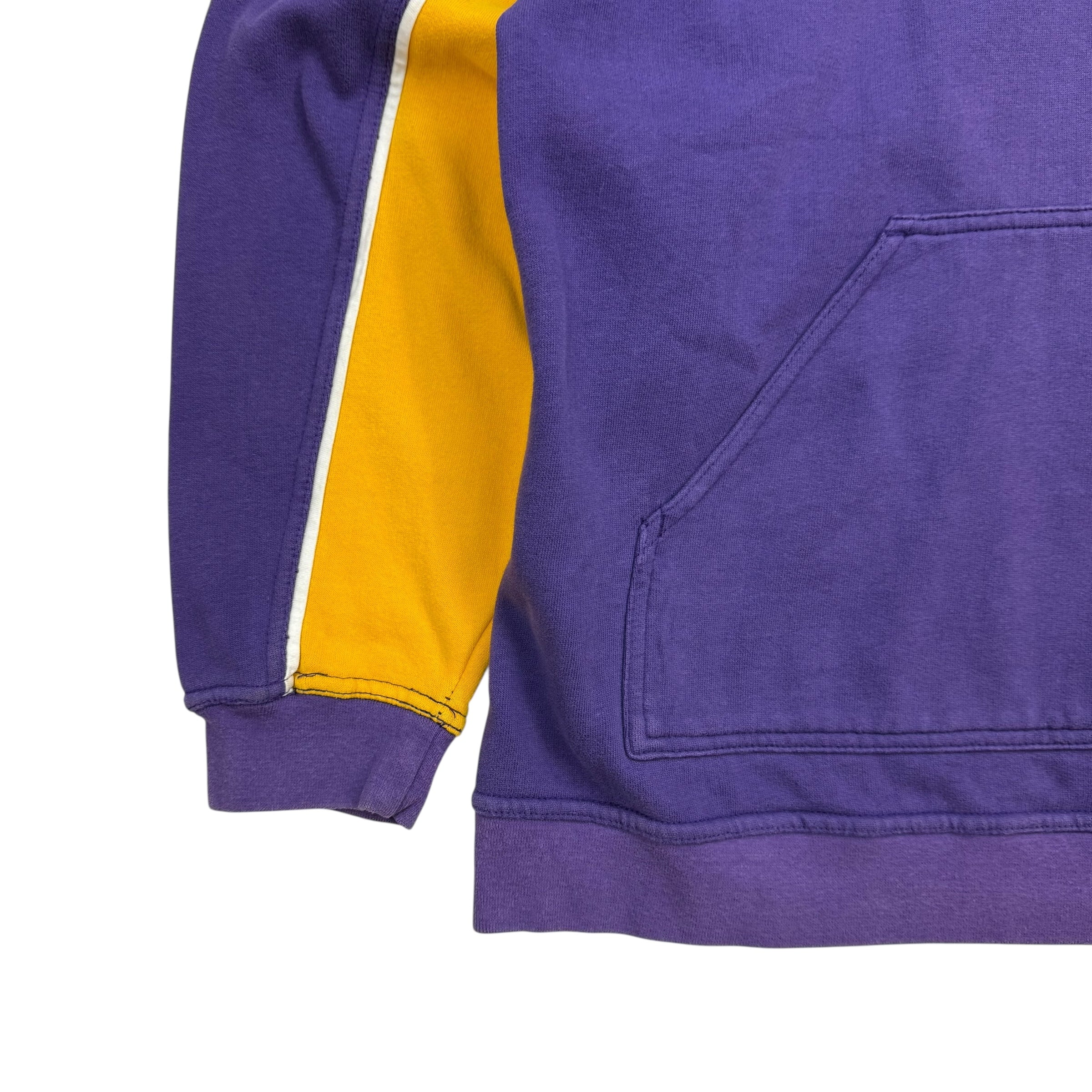 Vintage Reebok Los Angeles Lakers Hoodie Purple/Yellow