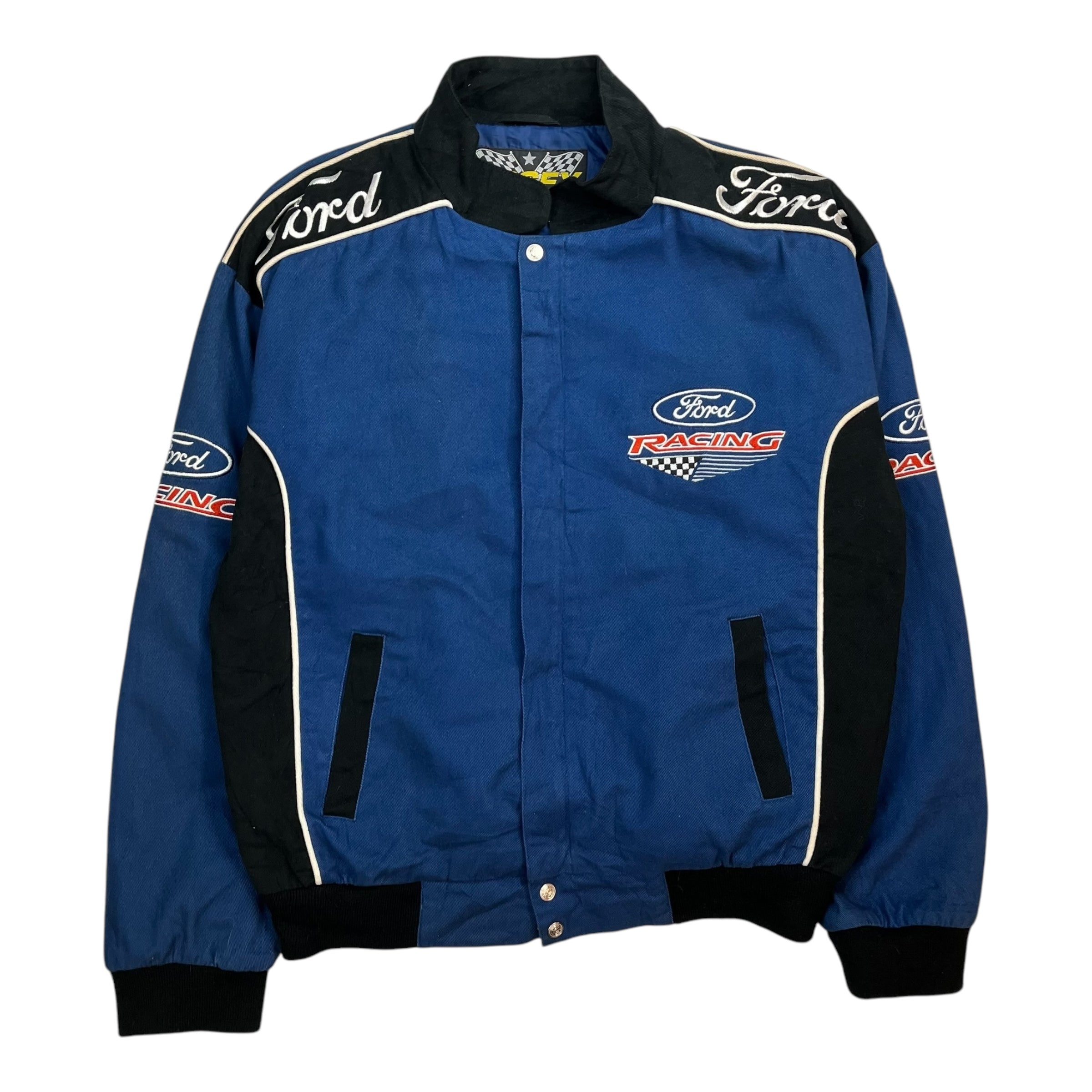 Vintage Ford Racing Jacket Navy