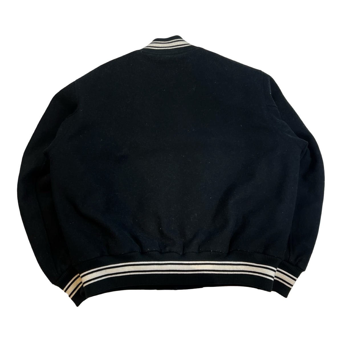 Stüssy Wool Varsity Jacket Black