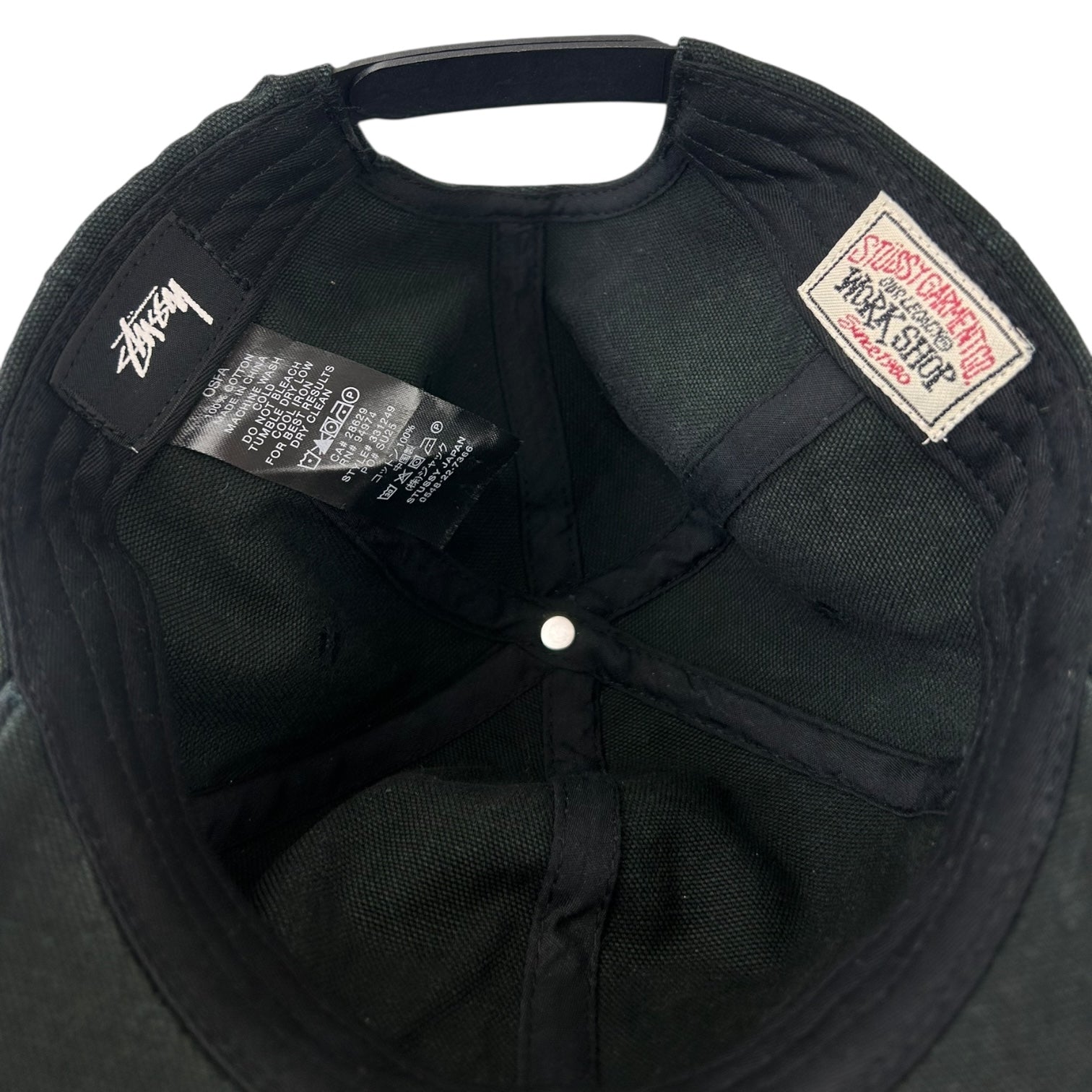 Stussy x Our Legacy Work Shop Hat Black
