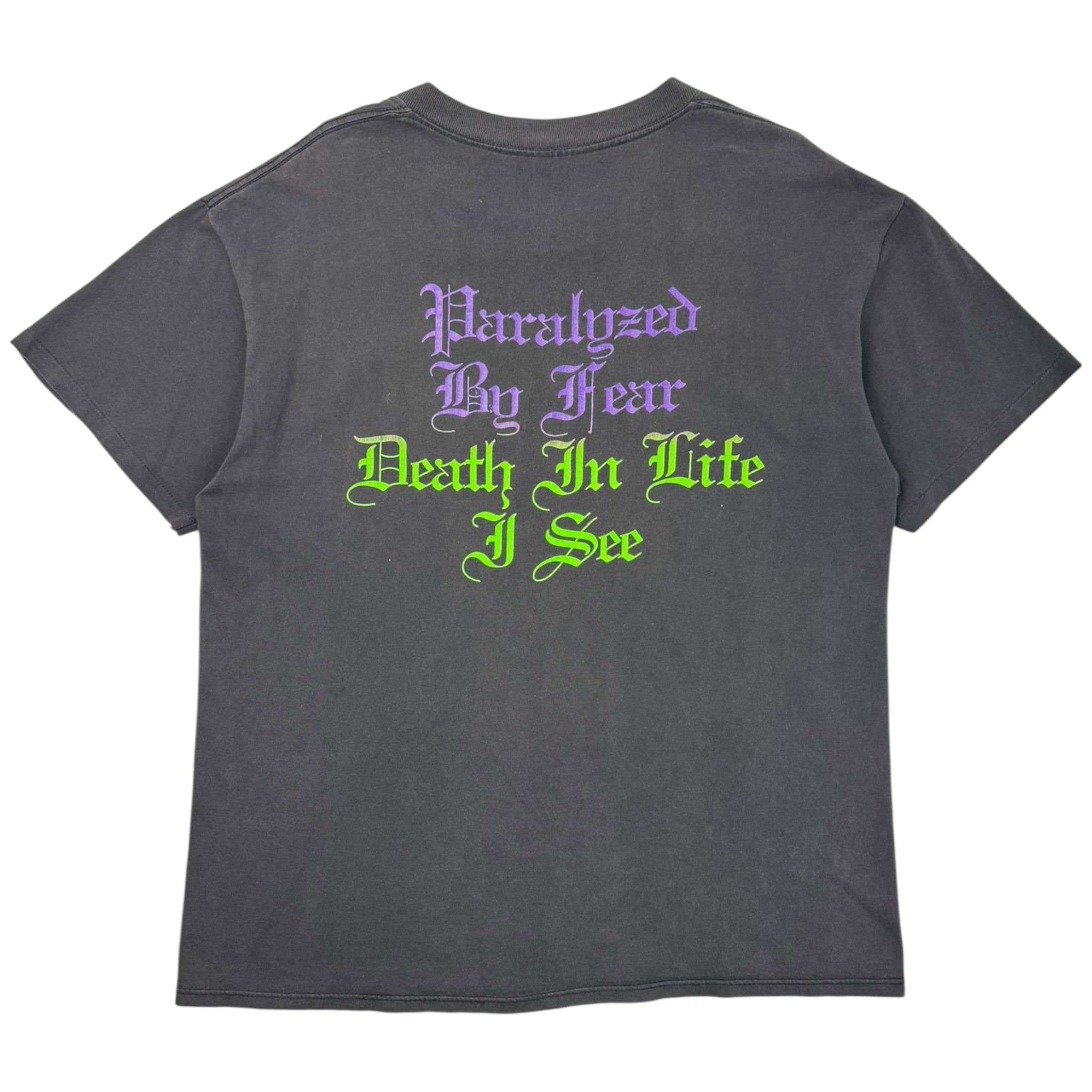 1991 Testament ‘Paralyzed By Fear…’ T-Shirt
