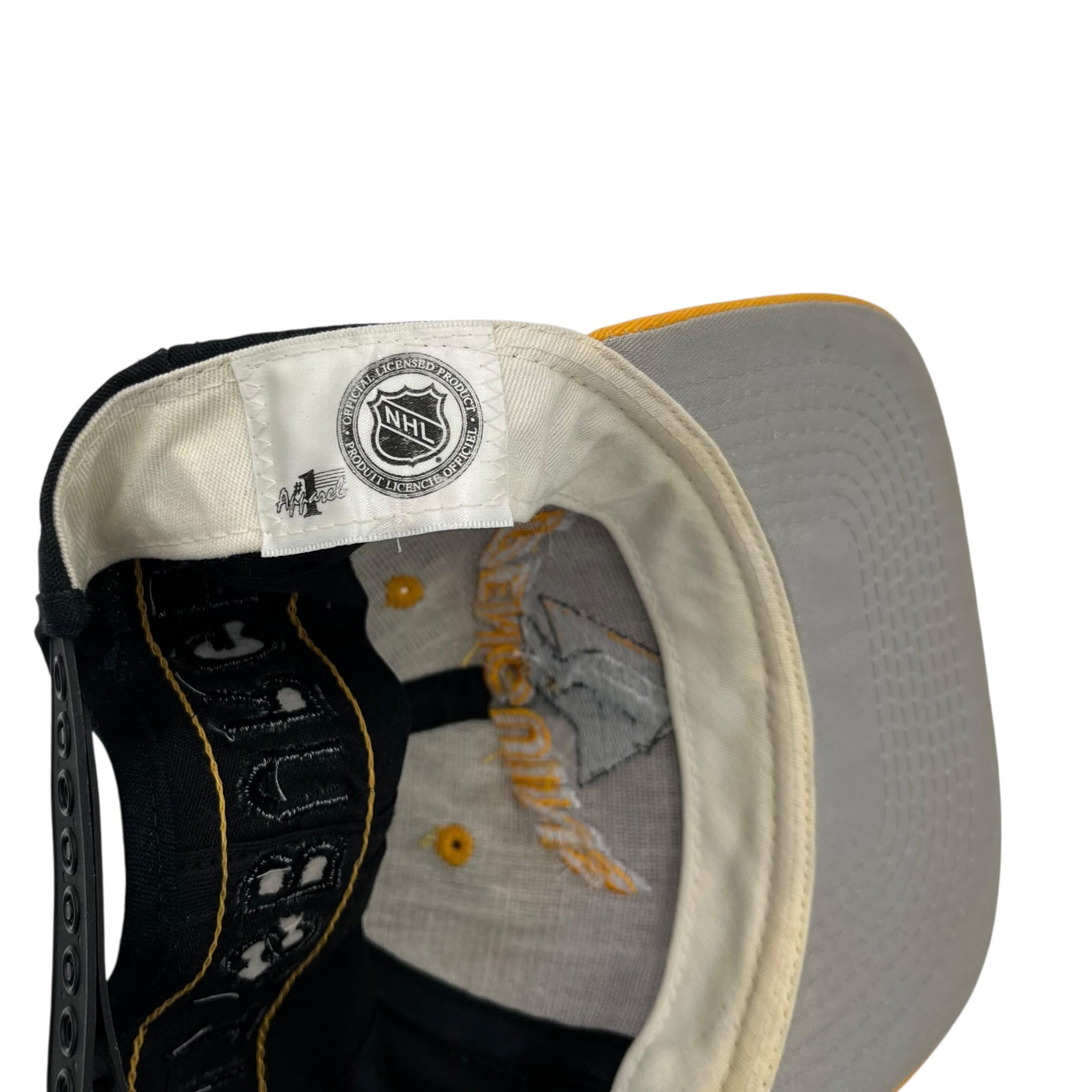 Vintage Pittsburgh Penguins #1 Snapback Hat