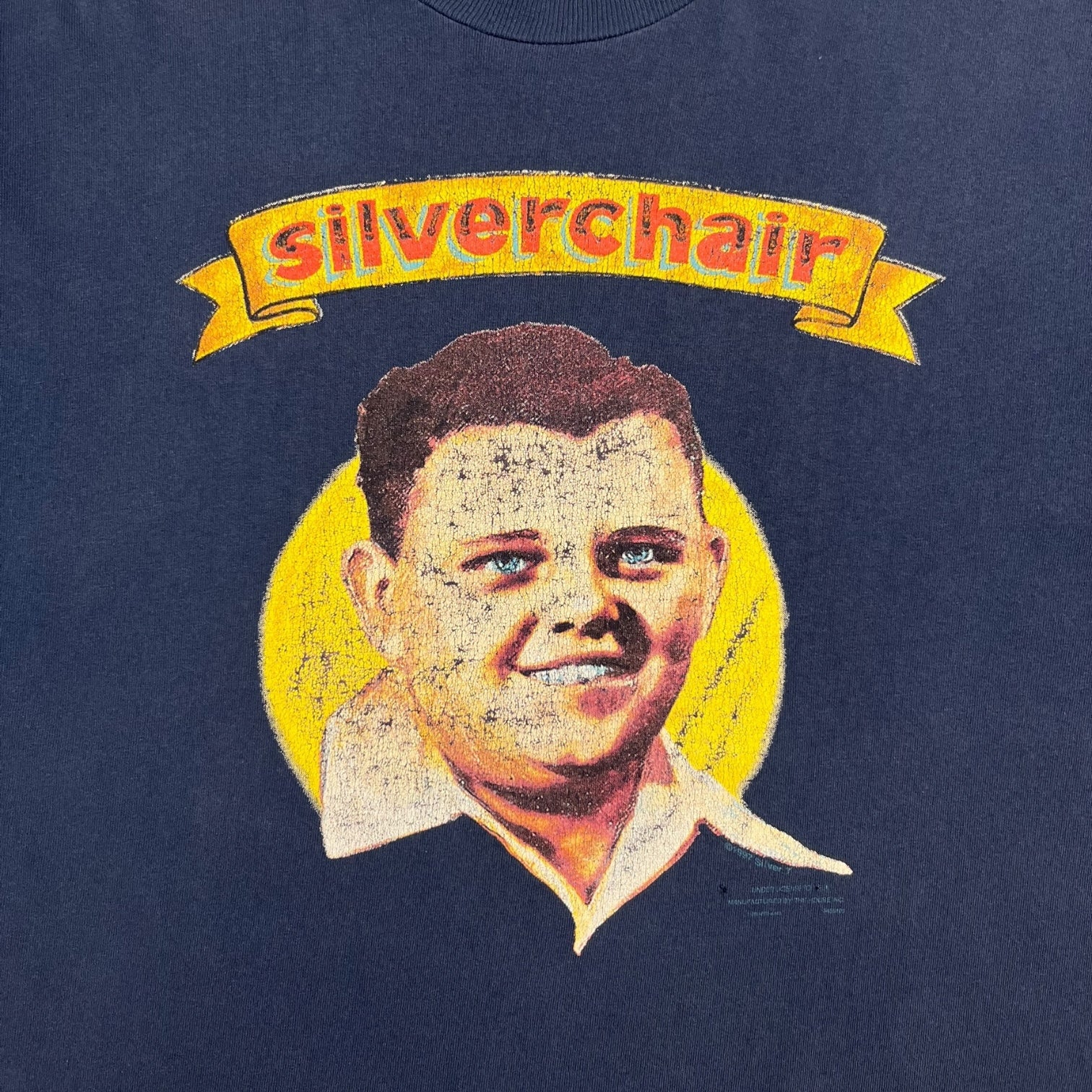 1997 Silverchair Tee Navy Blue
