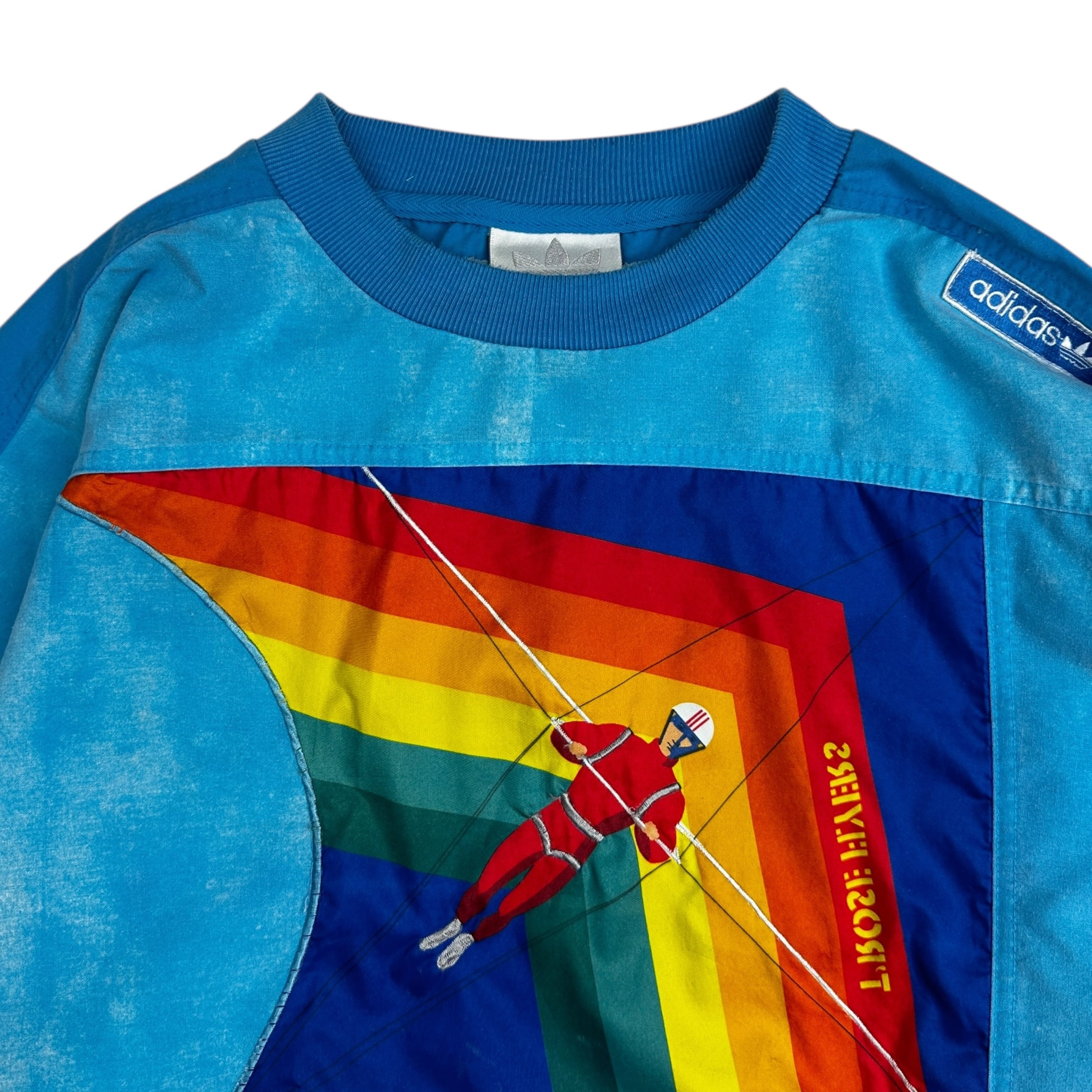 Vintage Adidas Ridge Lift Long Sleeve Blue