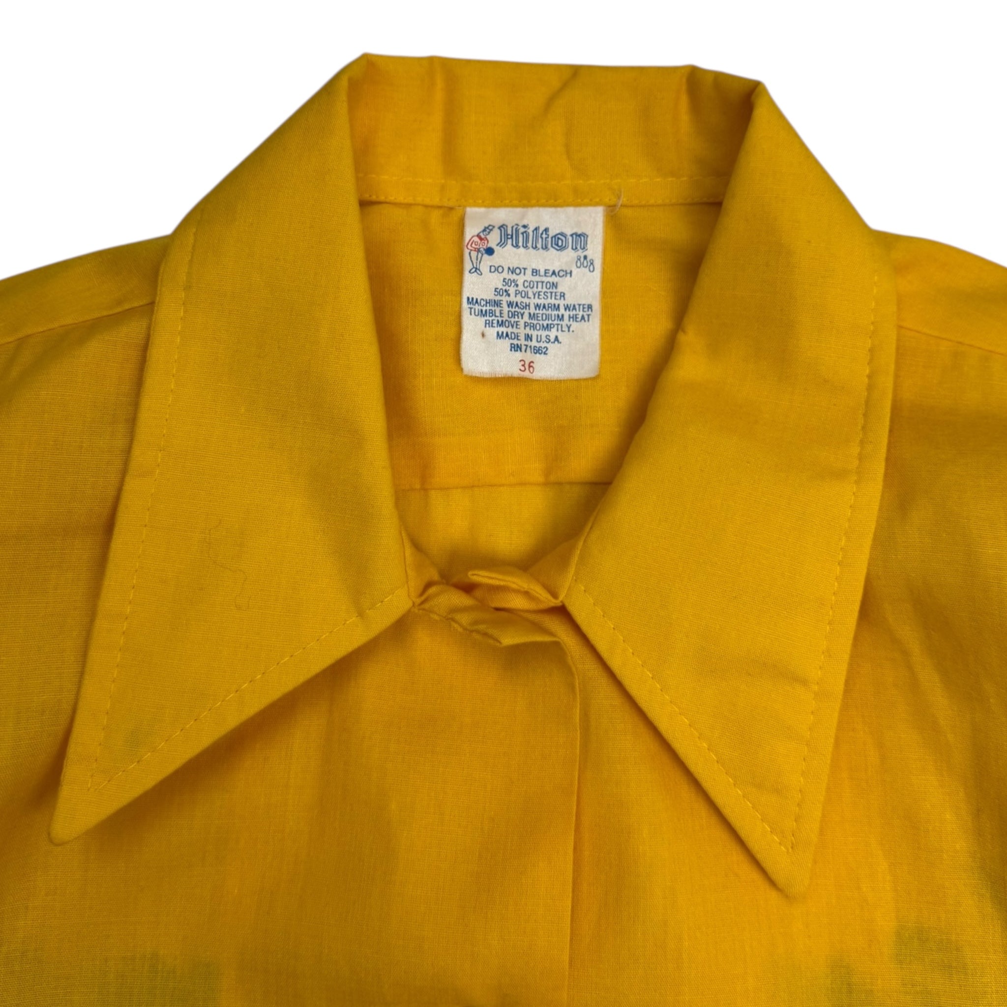 Vintage 70s Nickel District Work Button Up Shirt