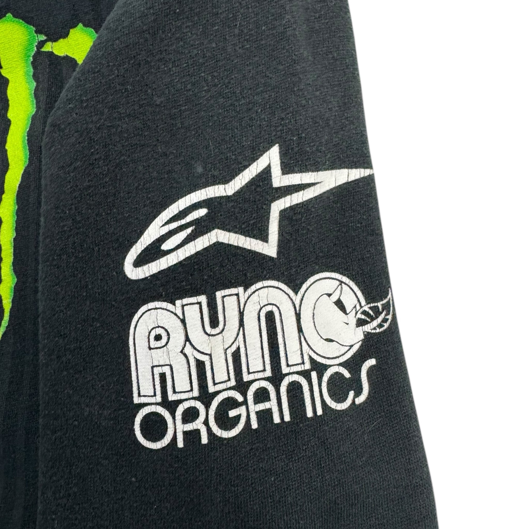 Vintage Y2K DC x Ken Block x Monster Energy Zip Hoodie