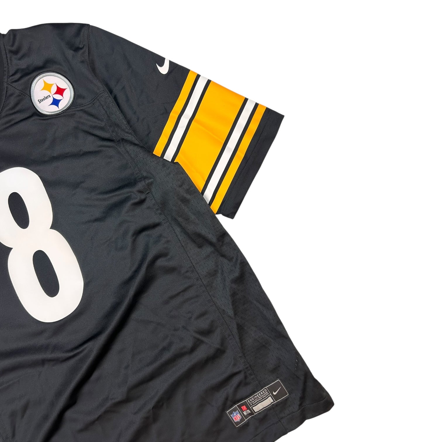 Nike Pittsburgh Steelers Kenny Pickett Home Jersey Black