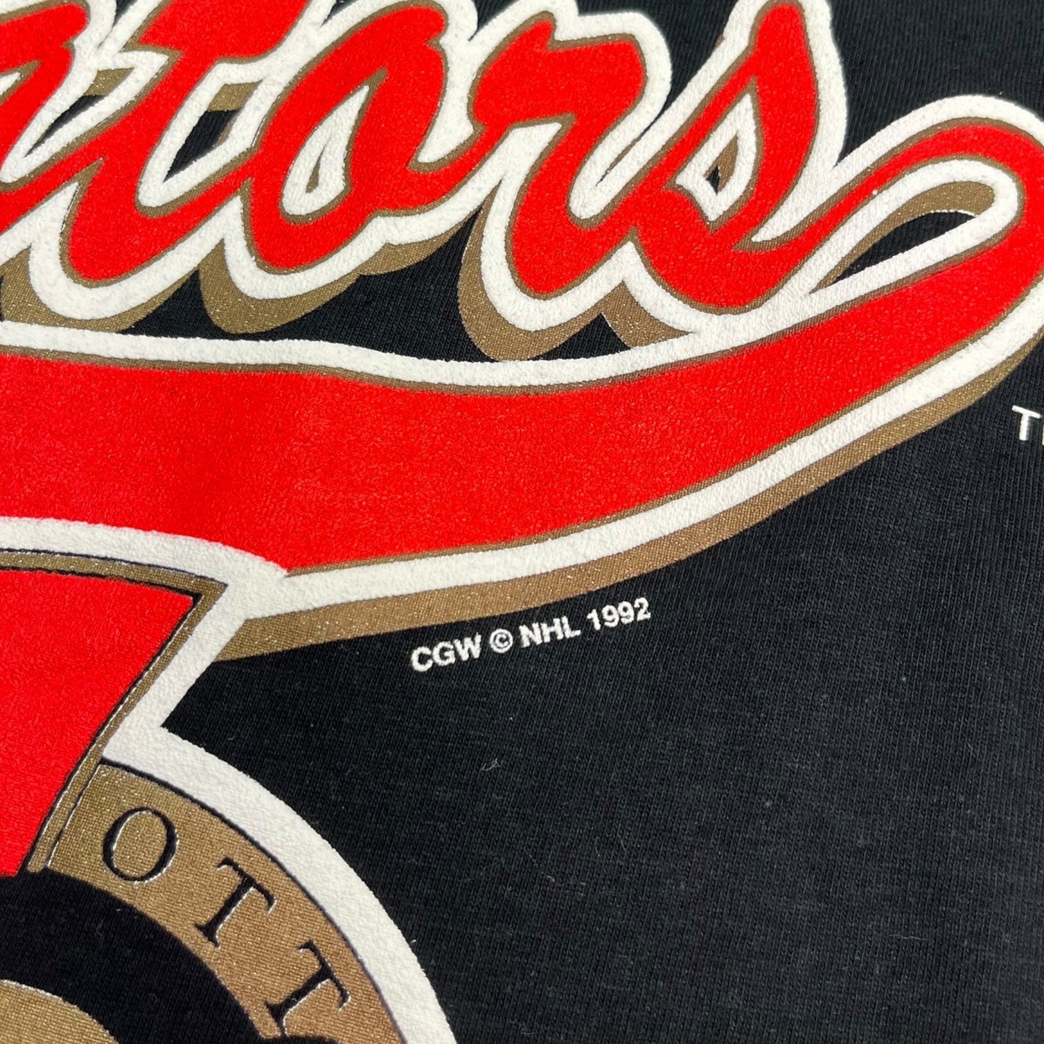 1992 Ottawa Senators Logo T-Shirt