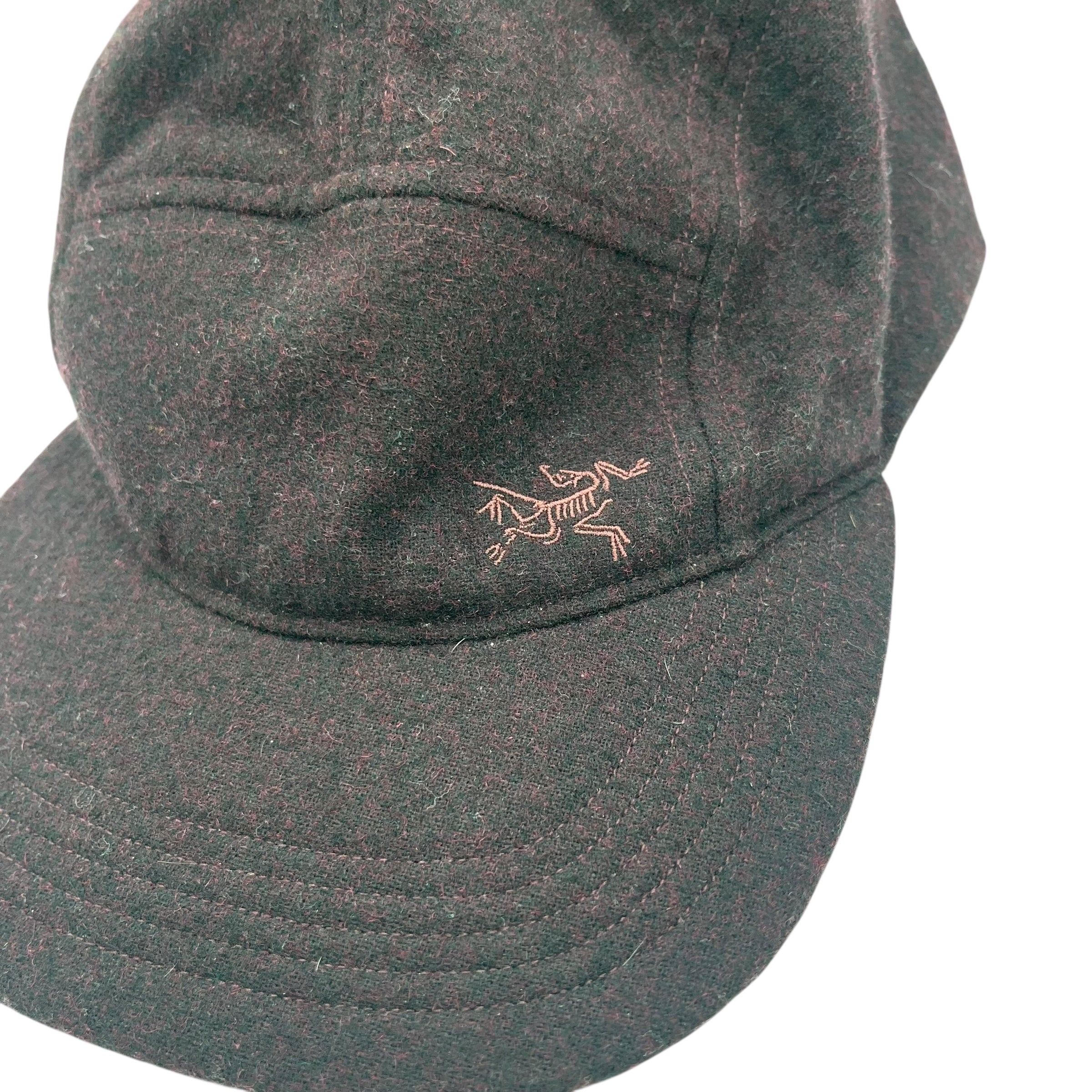 Arc’teryx Wool Cadmium 5 Panel Hat Burgundy